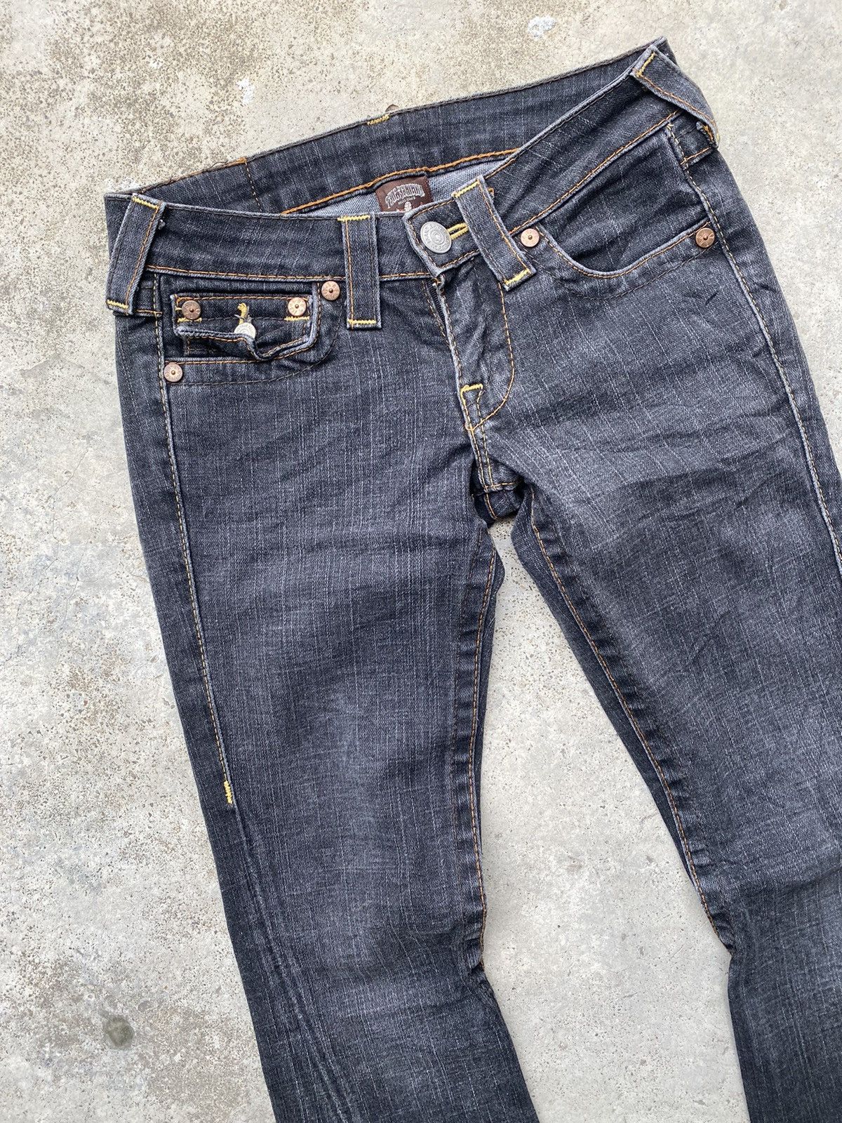True Religion × Vintage Vintage True Religion Bootcut Flare Jeans Size 28" / US 6 / IT 42 - 3 Thumbnail
