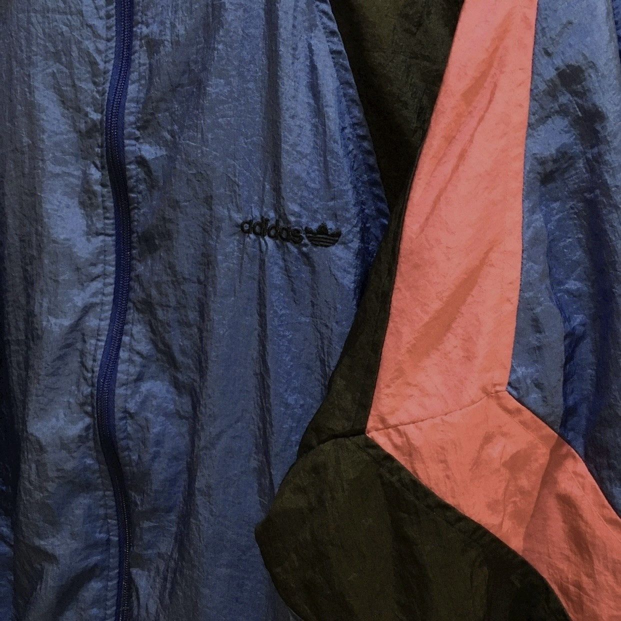 Adidas RARE Vintage 90s Adidas Trefoil Logo Windbreaker Retro Sport Size US M / EU 48-50 / 2 - 4 Thumbnail