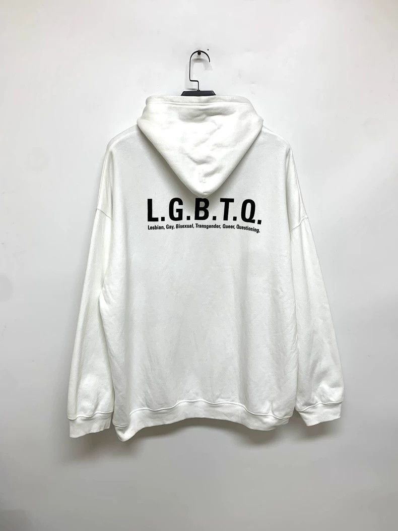Balenciaga Balenciaga Bunting Letter Hooded Sweatshirt Size US XS / EU 42 / 0 - 2 Thumbnail