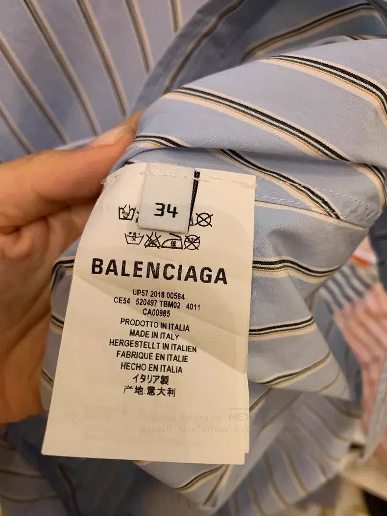 Balenciaga Balenciaga Plaid Shirt Jacket Size XXS / US 00 / IT 34 - 4 Thumbnail