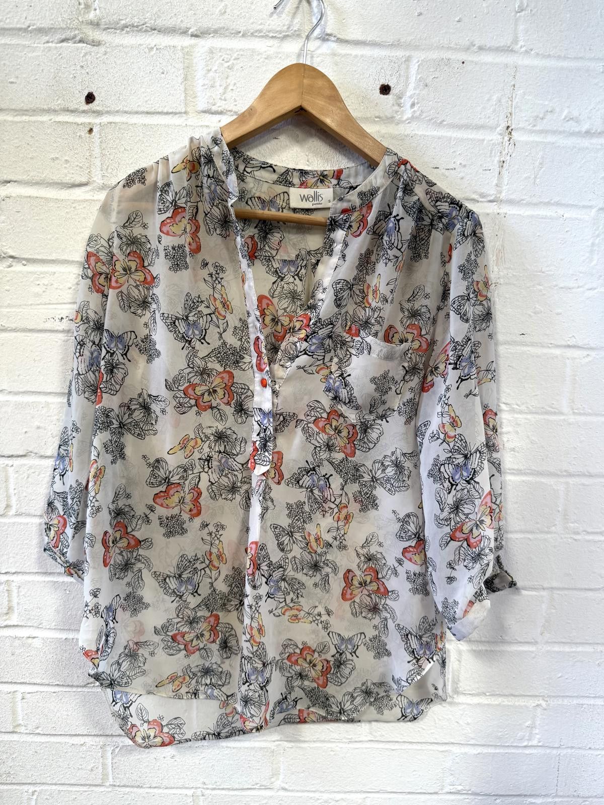 Walls Wallis Floral Print Blouse Size S / US 4 / IT 40 - 1 Thumbnail
