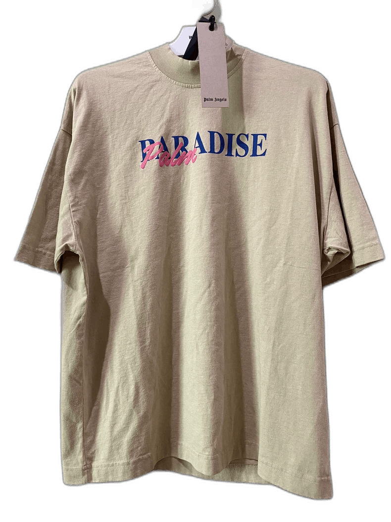 Palm Angels Palm Angels Paradise Short Sleeve T-Shirt-yf Size US XXS / EU 40 - 1 Thumbnail
