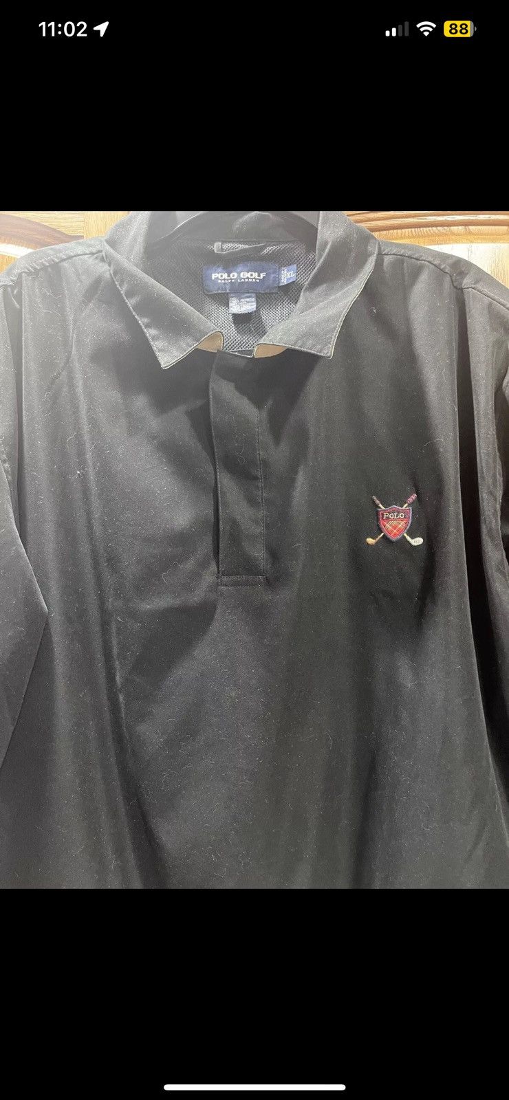 Polo Ralph Lauren × Ralph Lauren Polo Golf Ralph Lauren Logo Button Up Mesh Lined Windbreaker Size US XL / EU 56 / 4 - 2 Thumbnail