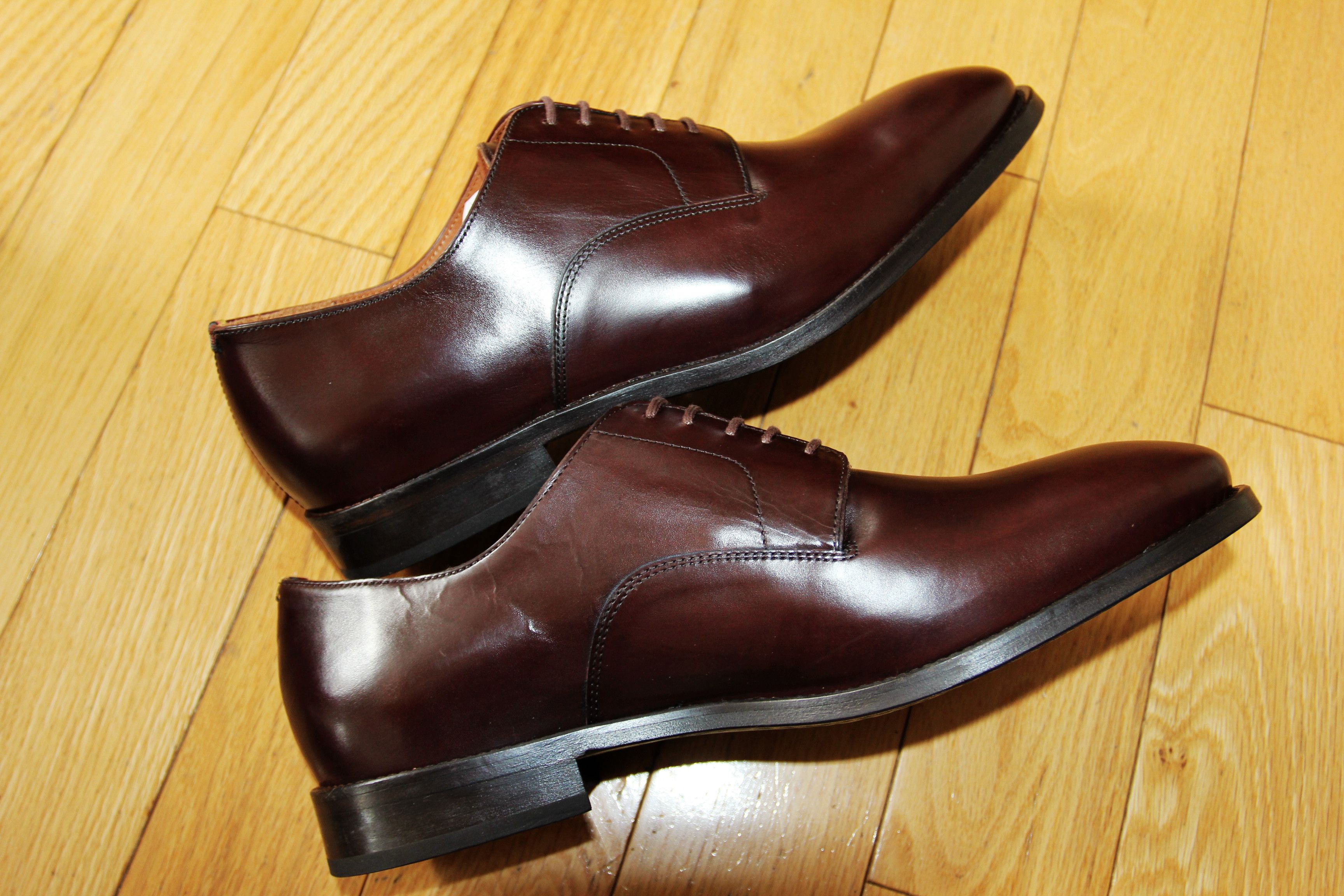 Paul Smith BNWT AW23 PAUL SMITH FES CHOCOLATE COW LEATHER SHOES 43.5 Size US 10.5 / EU 43-44 - 3 Thumbnail