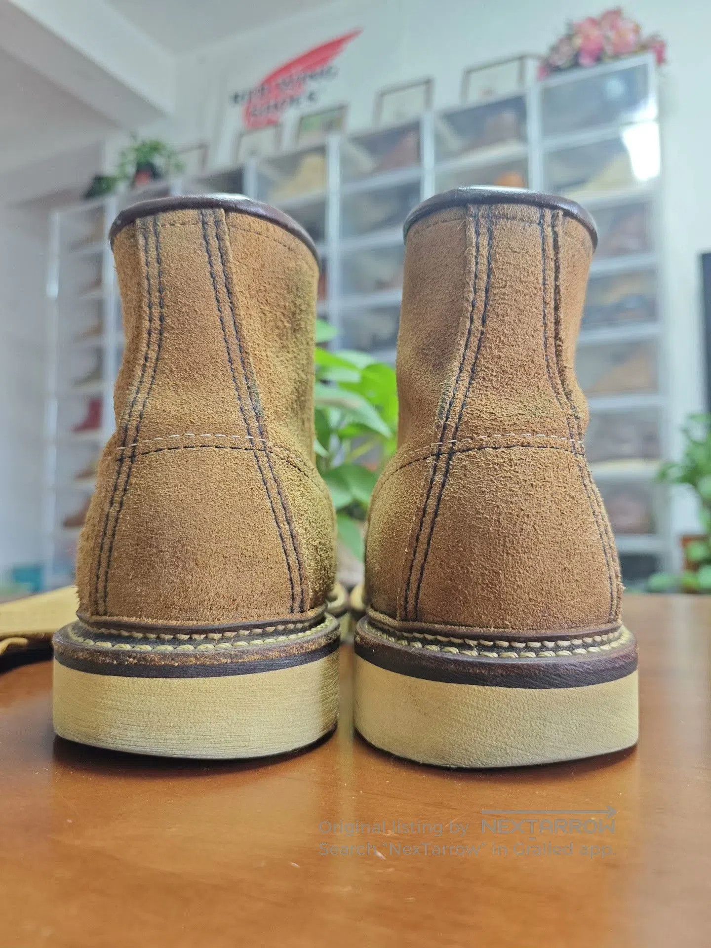 Red Wing Red Wing 1907 Suede Work Boot. Size US 7.5 / EU 40-41 - 6 Thumbnail