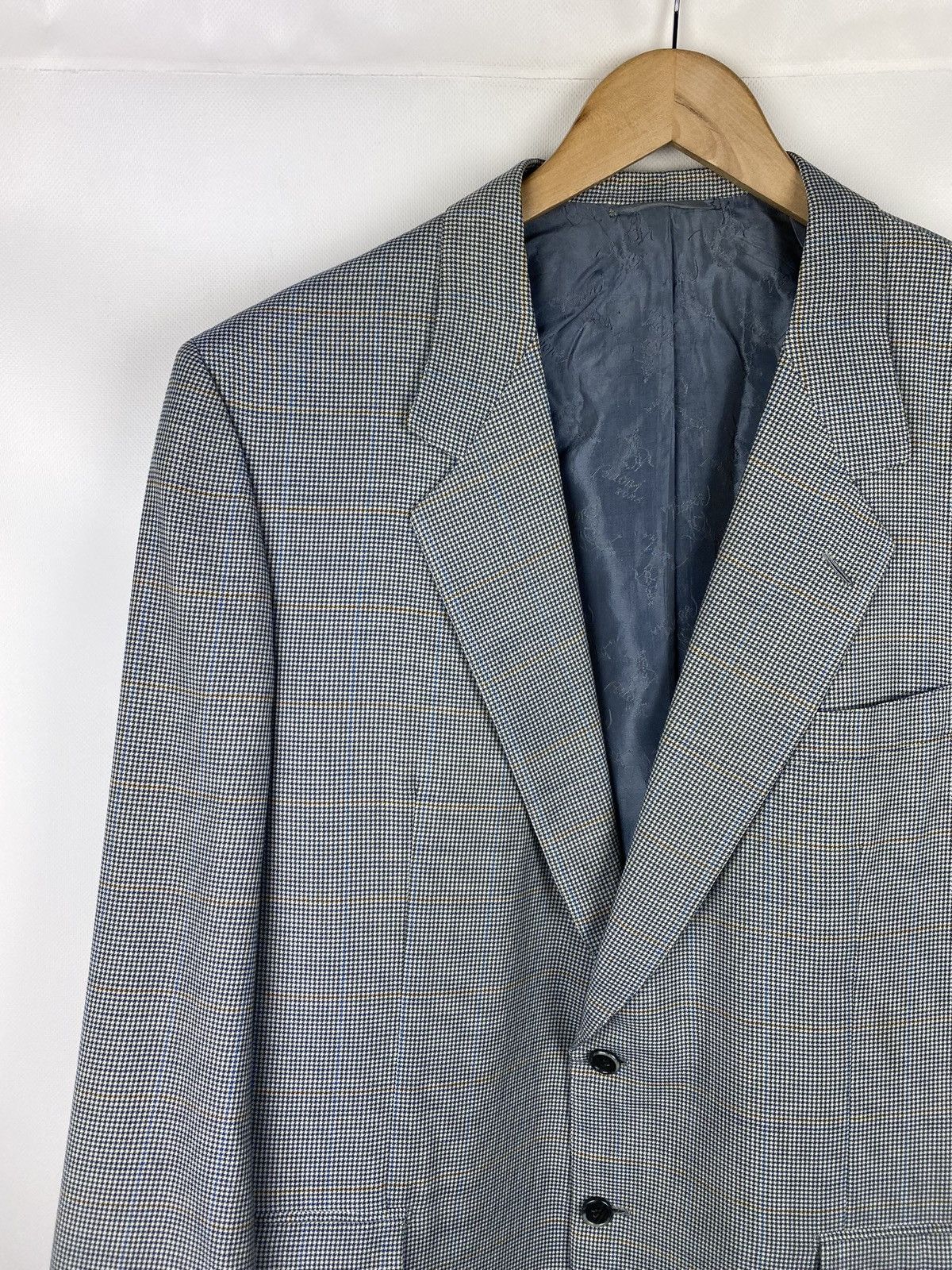 Brioni × Vintage Brioni men’s vintage wool blazer jacket size 47 / 57 Size 46R - 4 Thumbnail