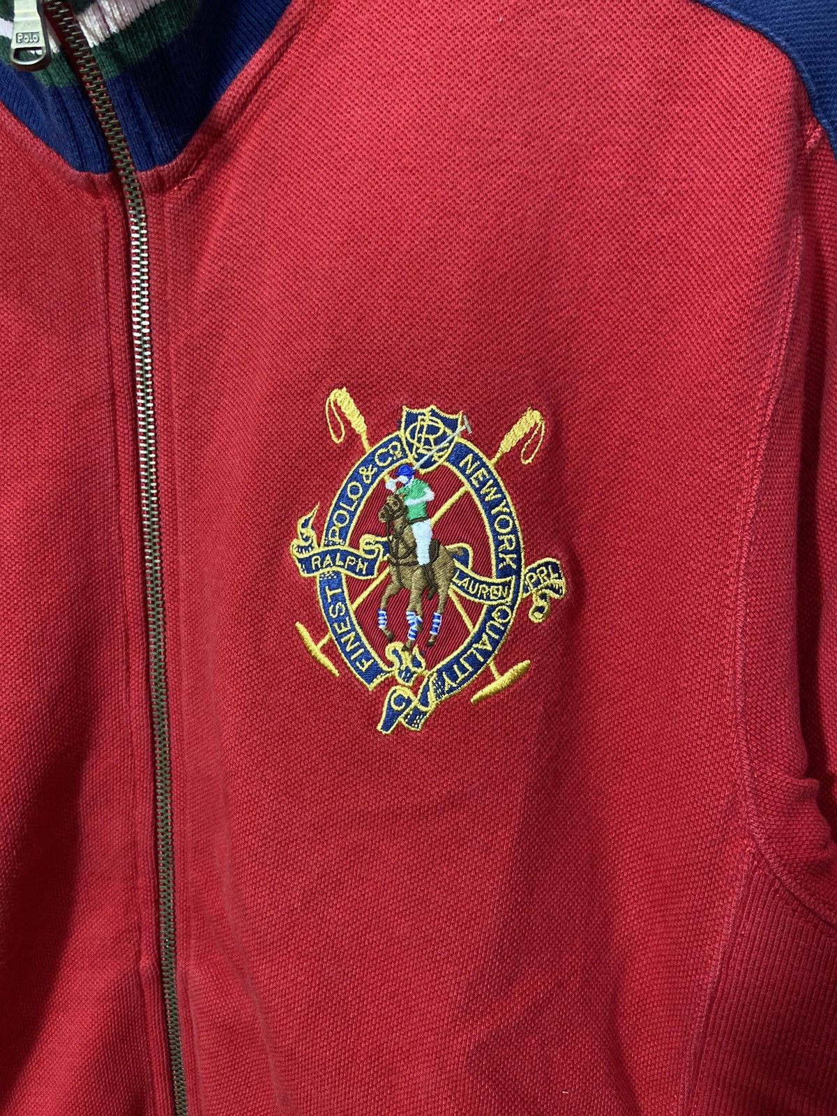 RRL Ralph Lauren Polo by Ralph Lauren Track Jacket Red Size US M / EU 48-50 / 2 - 4 Thumbnail