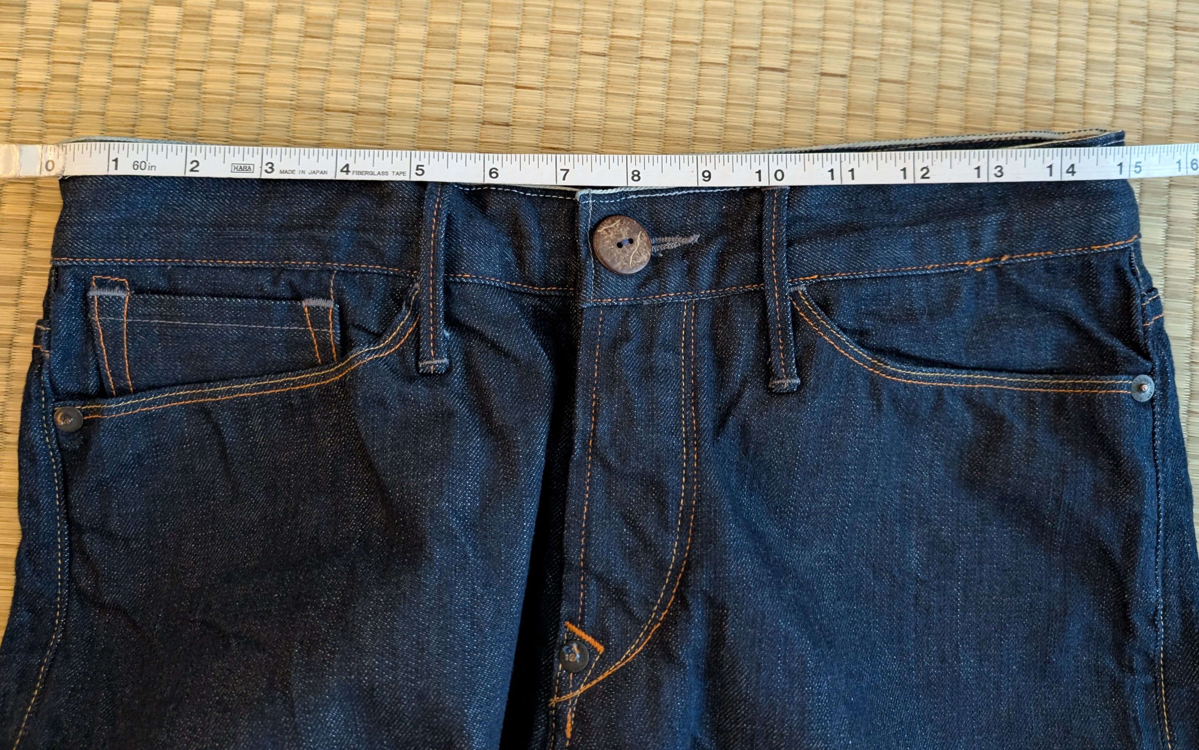 Earnest Sewn RARE SAMPLE Earnest Sewn Selvedge Denim Fulton Jeans Size US 31 - 12 Thumbnail