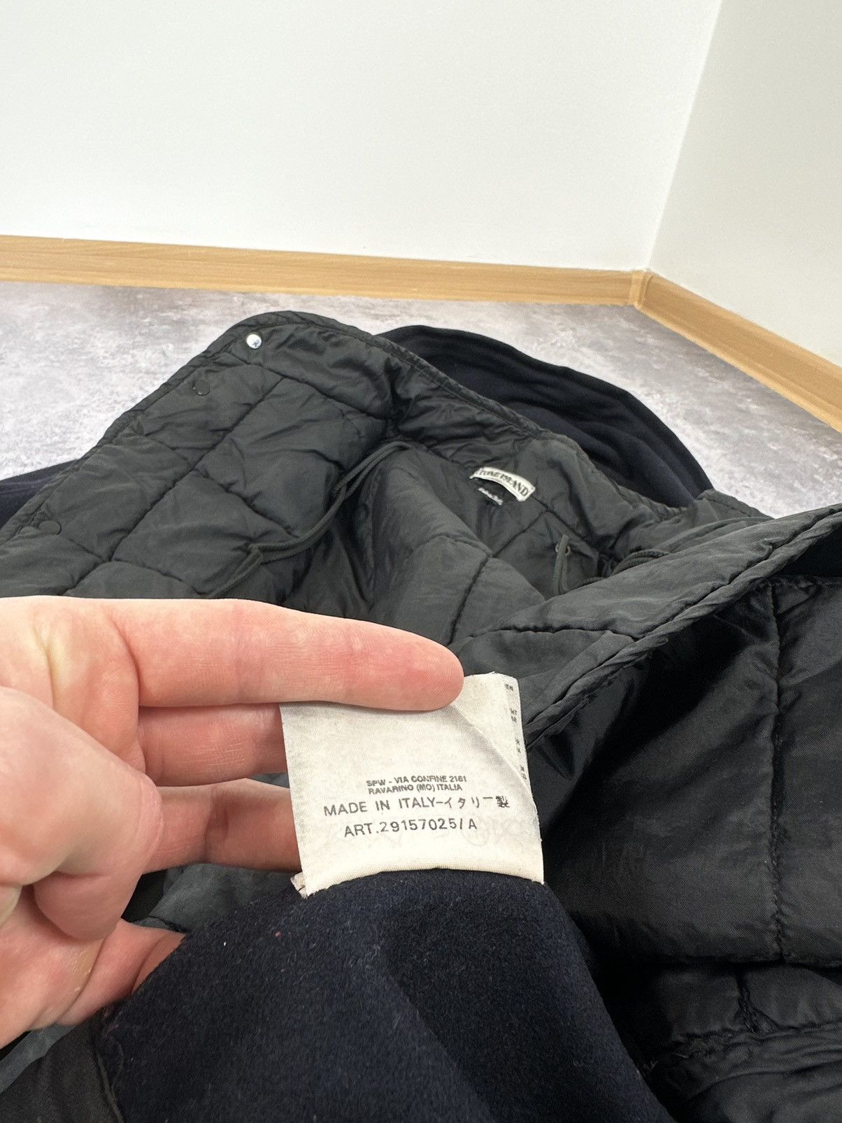 Massimo Osti Vintage 1998 Stone Island Archival Wool Hooded Long Coat Size US XL / EU 56 / 4 - 25 Thumbnail