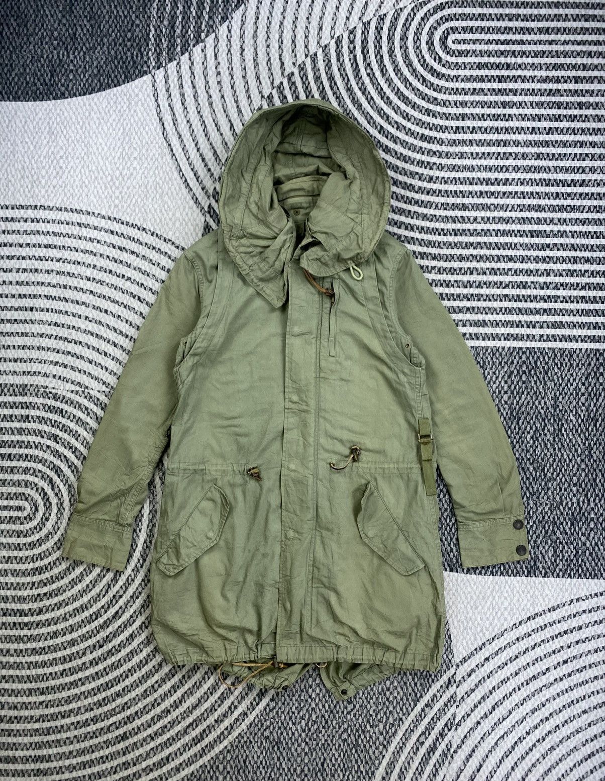 MOUSSY Vintage Moussy Military Style Field Parka Jacket Size US S / EU 44-46 / 1 - 5 Thumbnail