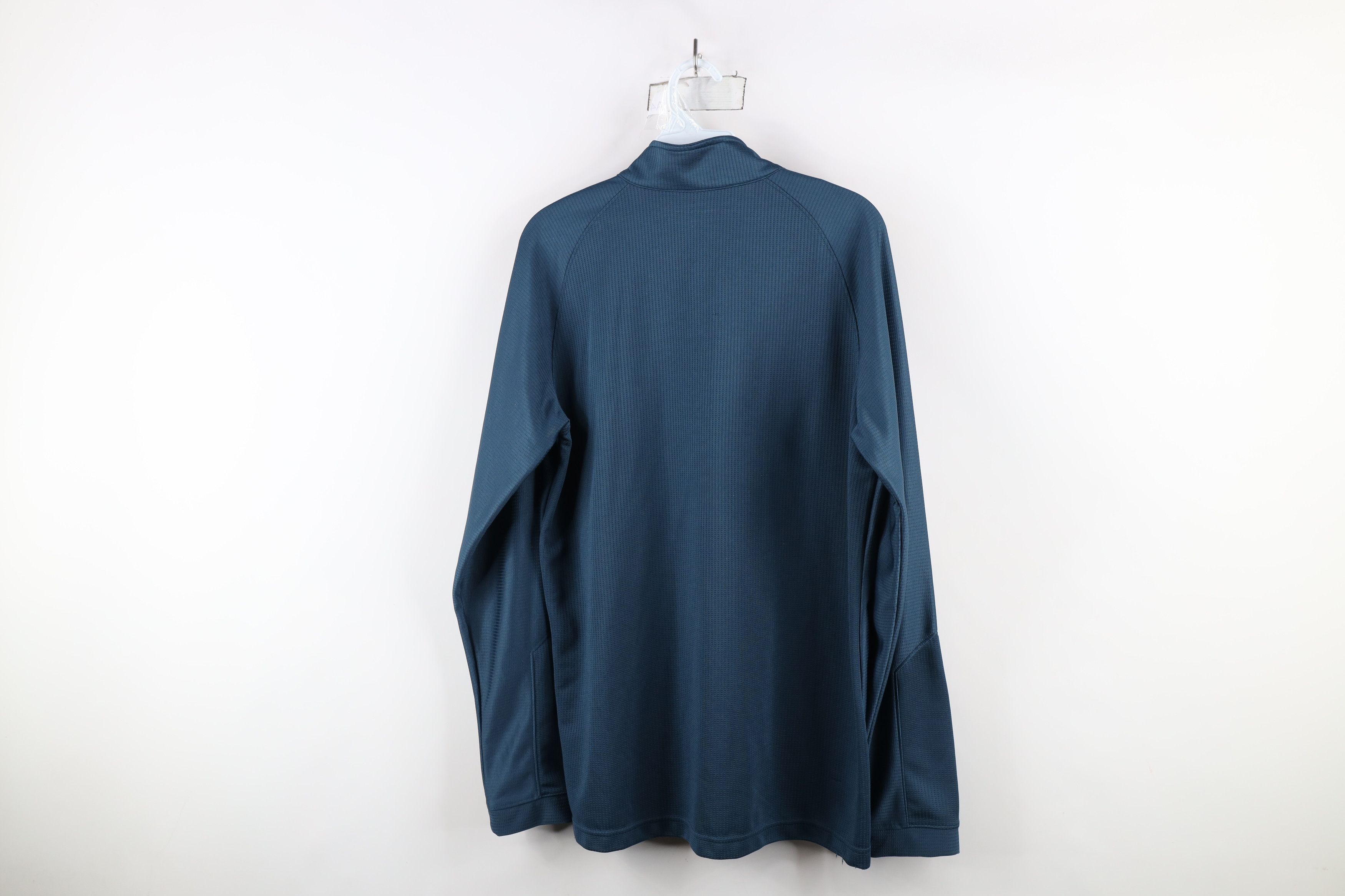 Under Armour × Vintage Under Armour AllSeasonGear Half Zip Golf Pullover Top Blue Size US M / EU 48-50 / 2 - 11 Thumbnail