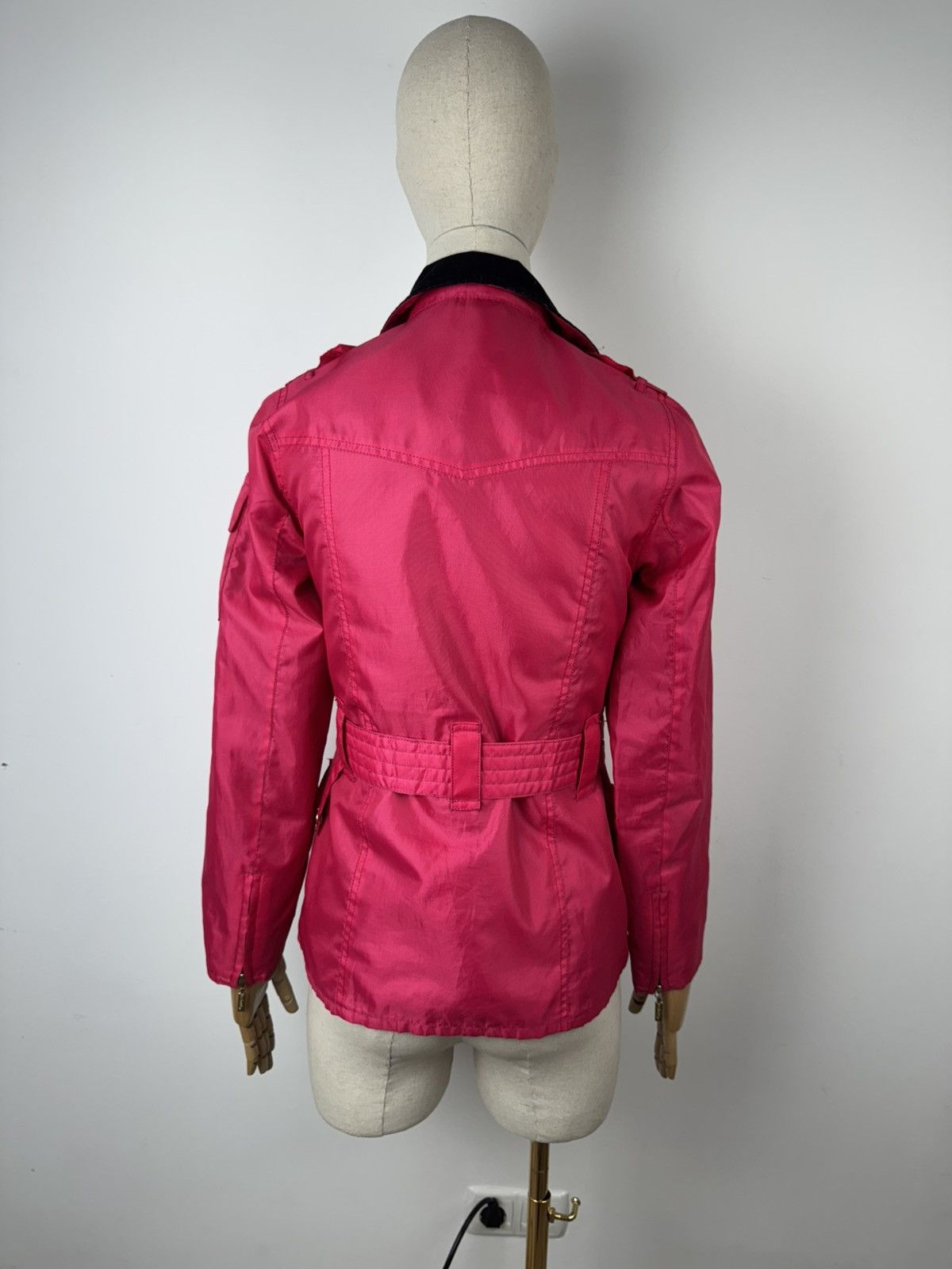 Barbour × Vintage Barbour International Bright Brass Jacket Pink size USA 4 Size S / US 4 / IT 40 - 5 Thumbnail
