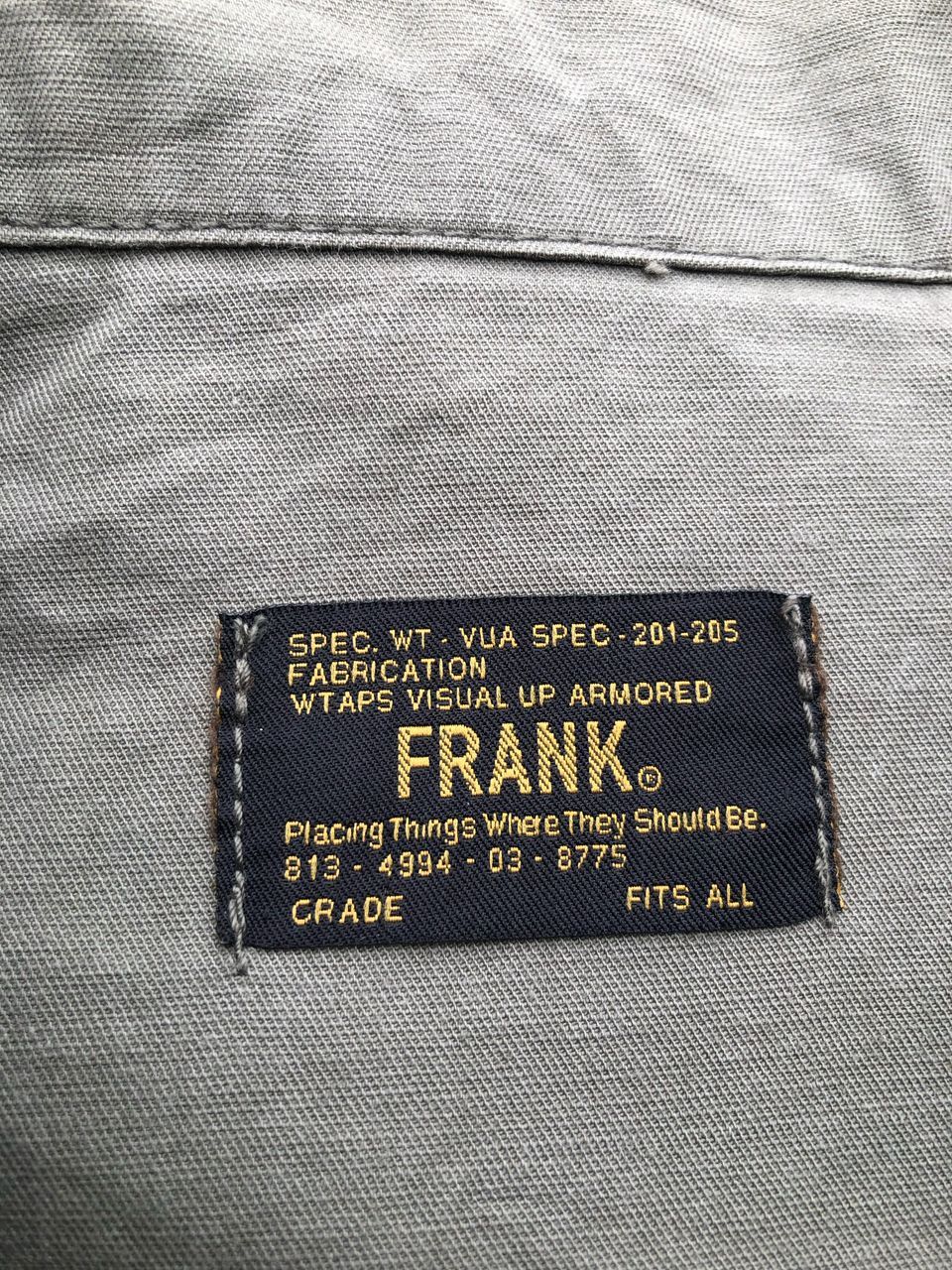 Wtaps Wtaps X Frank Military Jacket Size US M / EU 48-50 / 2 - 3 Thumbnail
