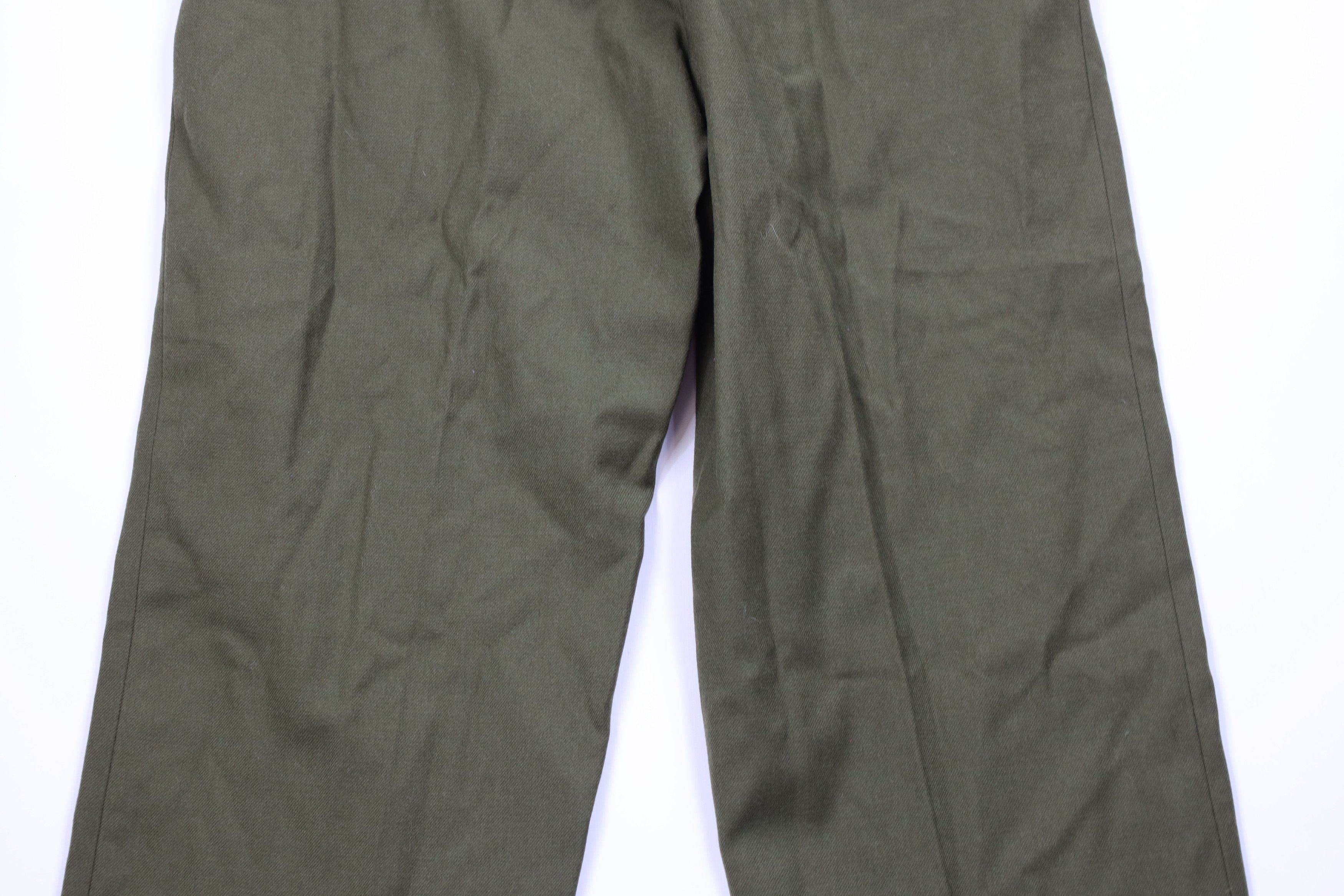 Vintage Vintage 50s Military Korean War 1951 Wide Leg Field Pants Size US 32 / EU 48 - 12 Thumbnail