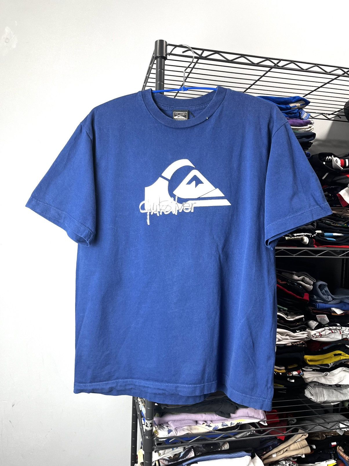 Quiksilver Vintage Quiksilver T Shirt Surf Wear Rip Curl Stussy Size US XL / EU 56 / 4 - 2 Thumbnail
