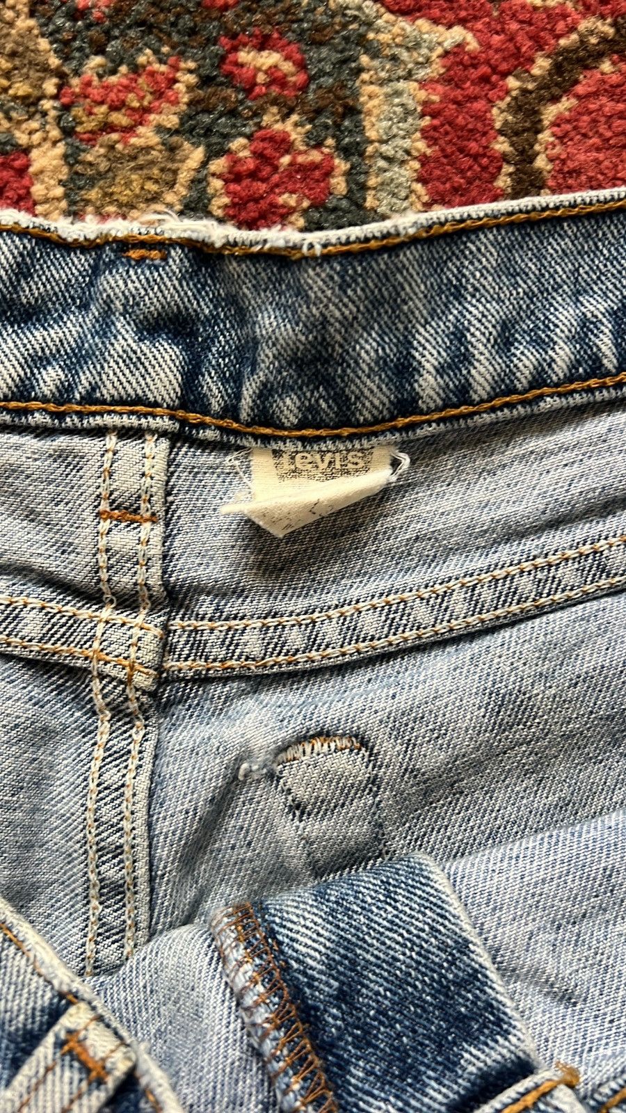 Levi's Vintage Clothing Levi cut off denim shorts Size US 33 - 4 Thumbnail