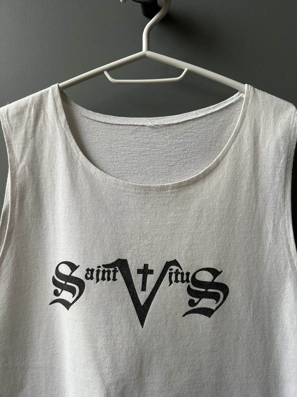 Vintage Saint Vitus Sleeveless Shirt Size S / US 4 / IT 40 - 2 Thumbnail