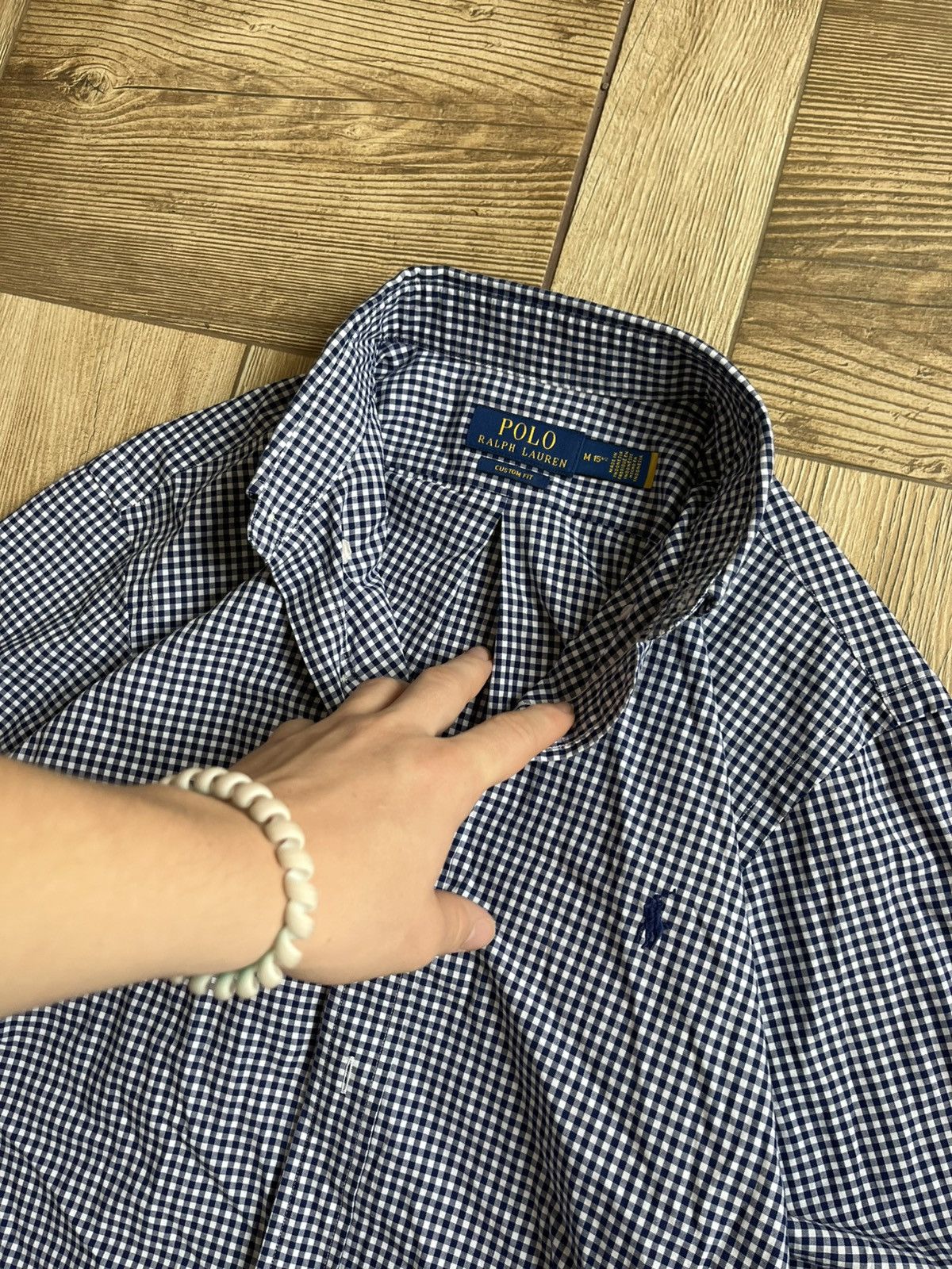 Polo Ralph Lauren Vintage Polo Ralph Lauren Check Shirt / 90s Classic Fit Size US M / EU 48-50 / 2 - 4 Thumbnail