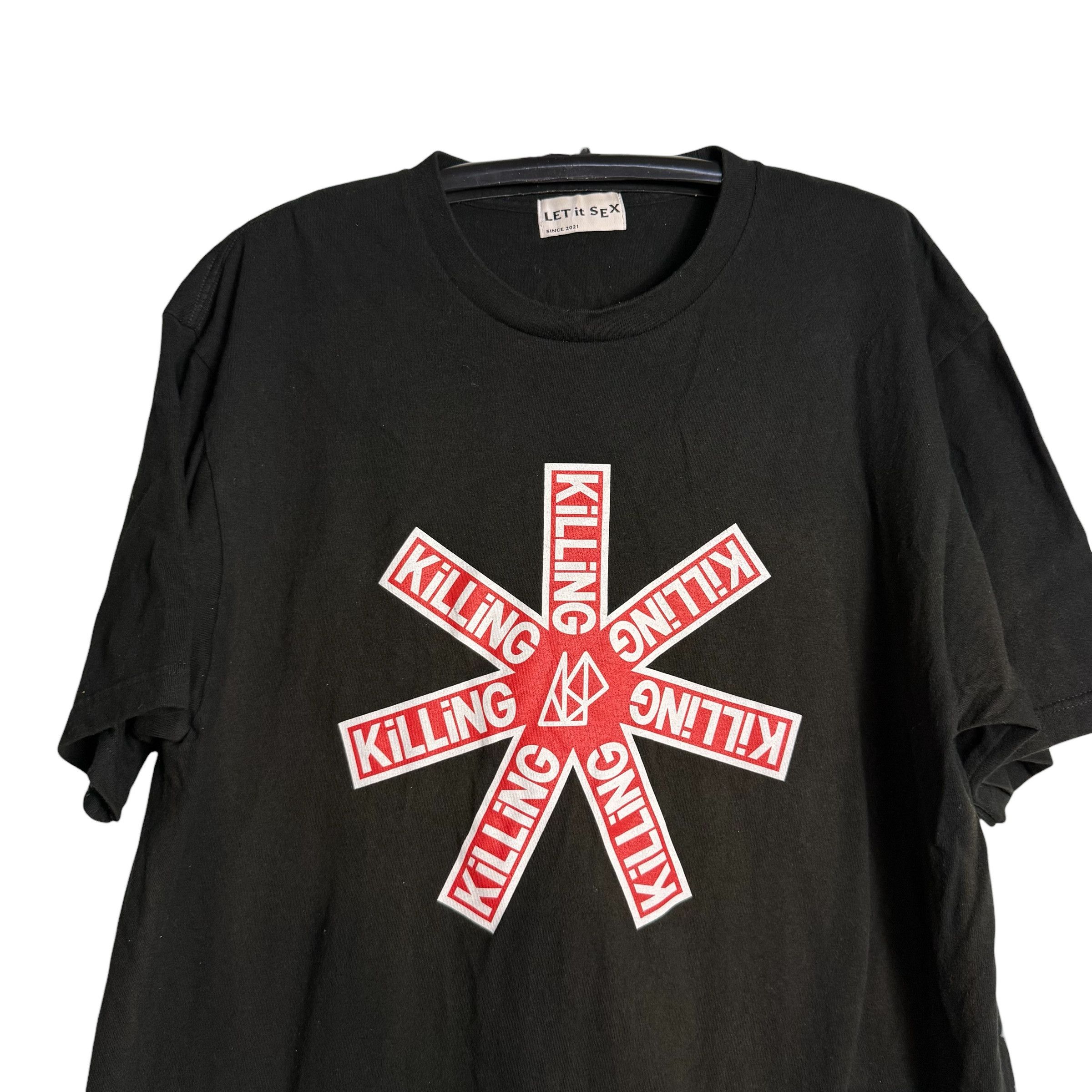 Japanese Brand 🔥RARE🔥ASP Band Idol 'Killing' Japan Tour Promo T-shirt Size US XL / EU 56 / 4 - 2 Thumbnail