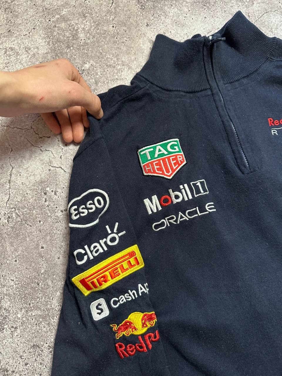 Red Bull Puma Tag Heuer red bull racing polo 1/3 zip shirt Size US L / EU 52-54 / 3 - 4 Thumbnail