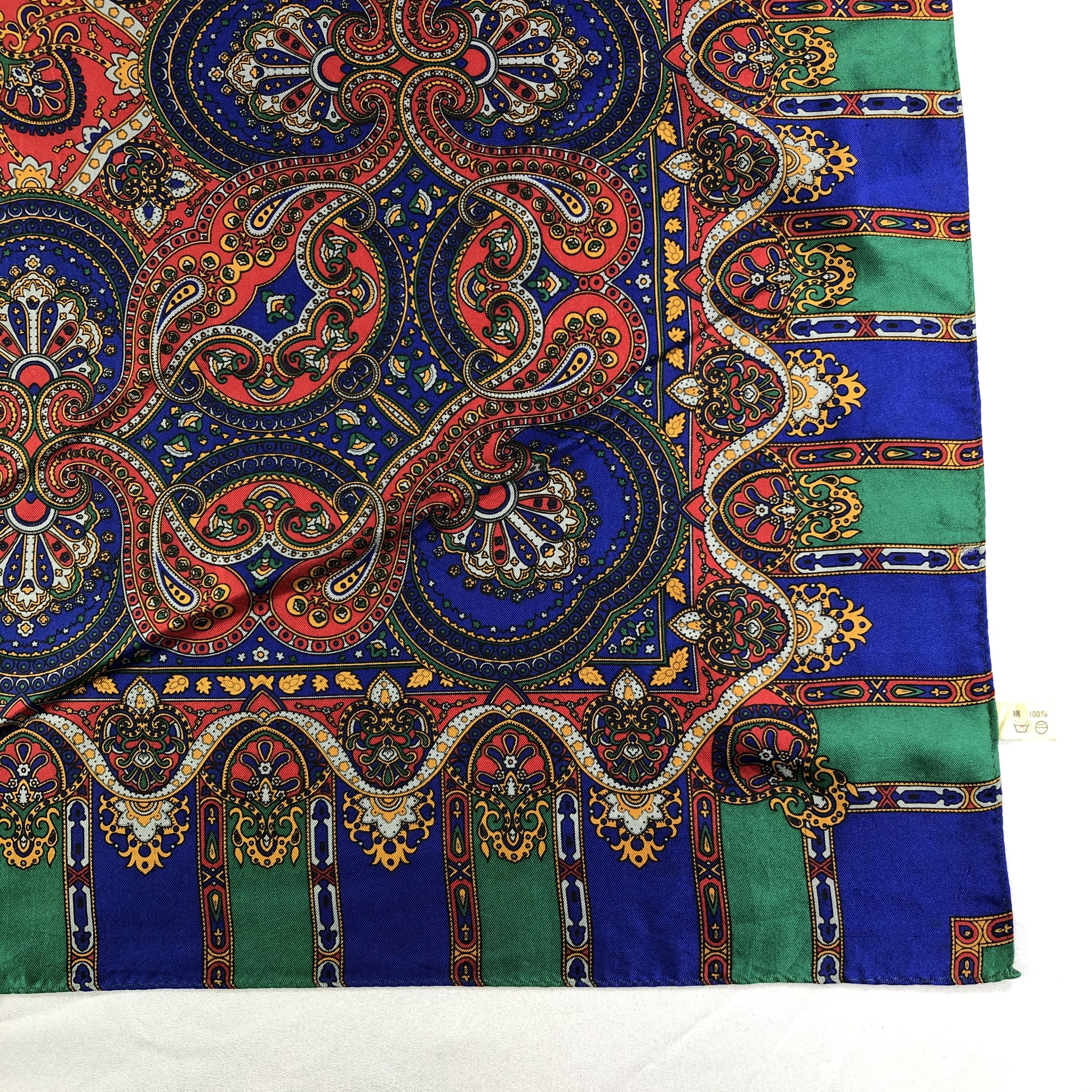 Vintage Vintage Silk Scarf Size ONE SIZE - 4 Thumbnail