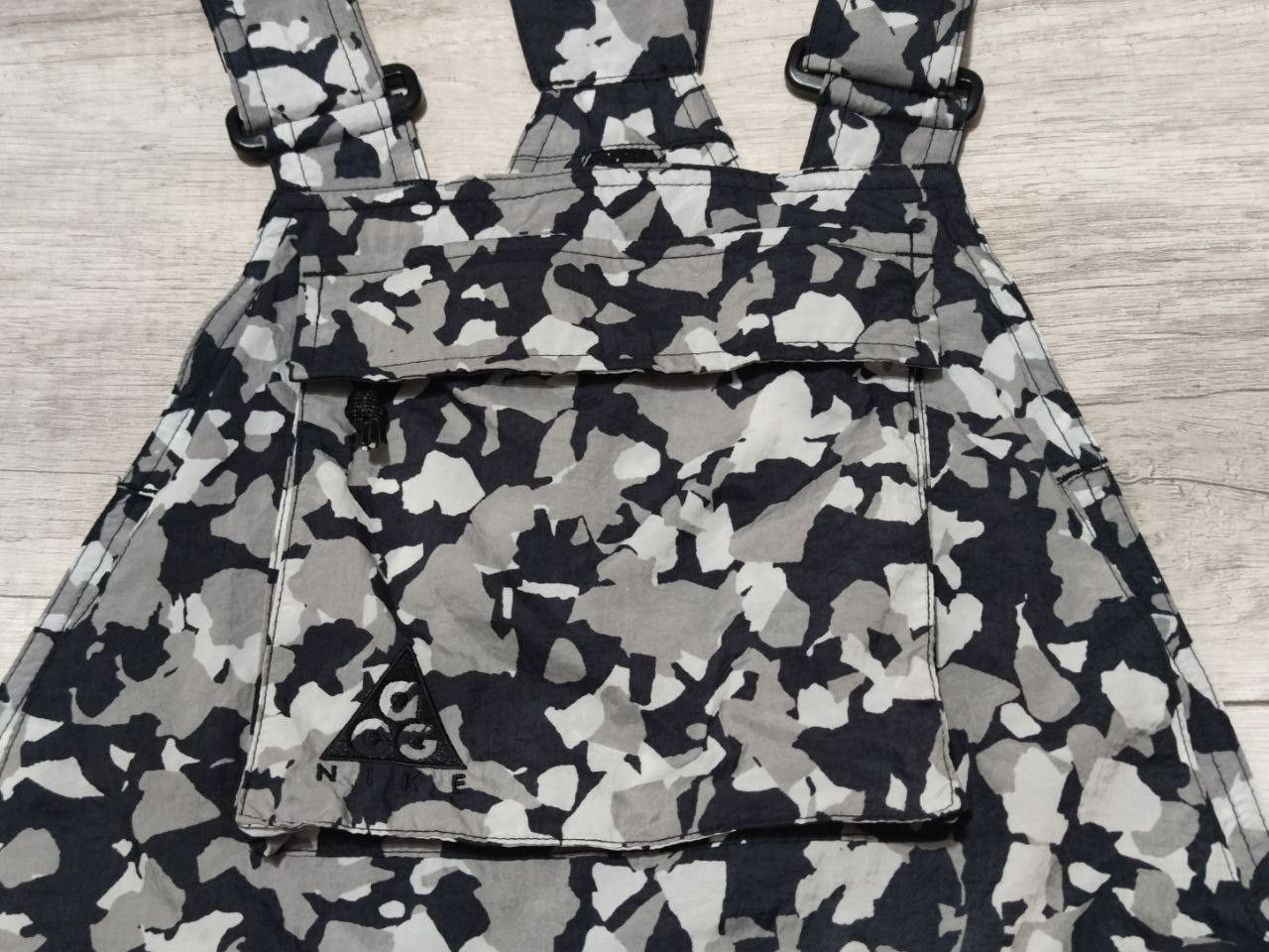 Nike ACG Nike NRG ACG Woven Overall Camo Print Black White Grey Mens Size US 30 / EU 46 - 11 Thumbnail