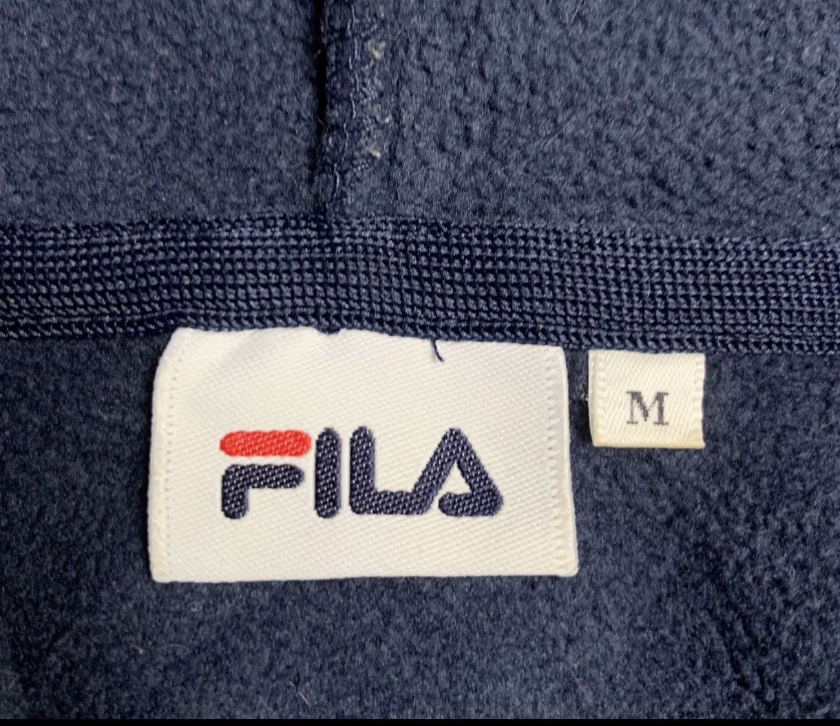 Fila × Vintage Vintage Fila Streetwear Fleece Hoodie Size M Size US M / EU 48-50 / 2 - 8 Thumbnail
