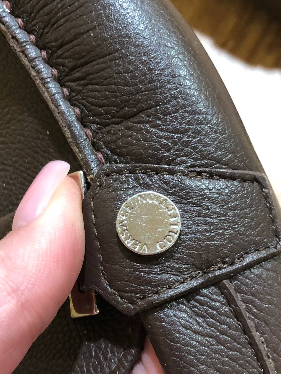 Versace VERSACE Brown Soft Leather Loafer Size US 8 / EU 41 - 13 Thumbnail
