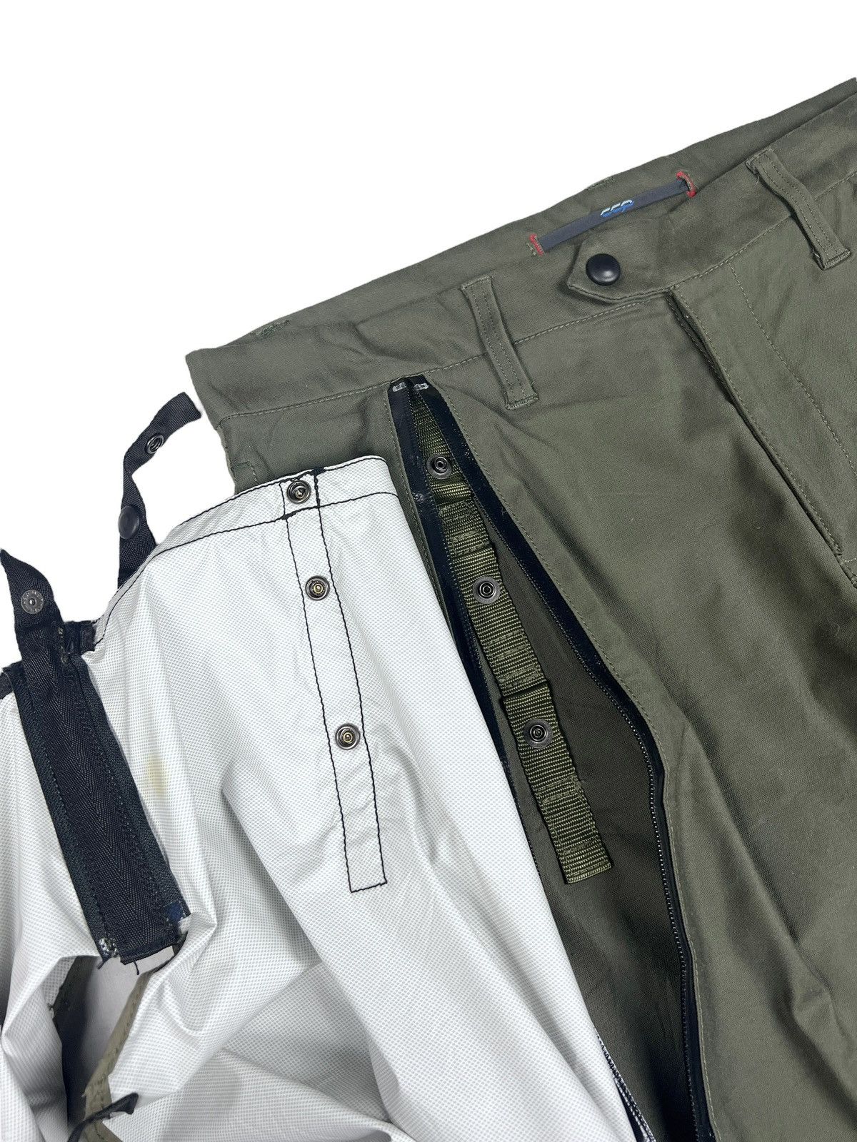 Crazy Character Print Tsutomu Kijima Shield Utility Pants