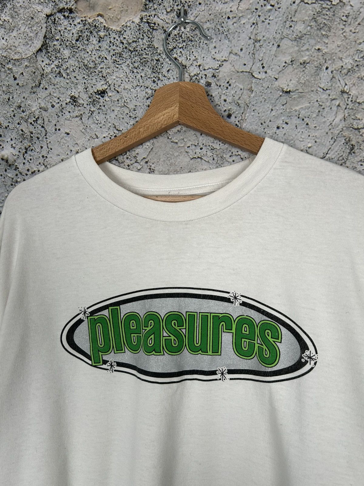 Pleasures Pleasures Now White Longsleeve Streetwear Hype Skate Rock Size US XL / EU 56 / 4 - 3 Thumbnail