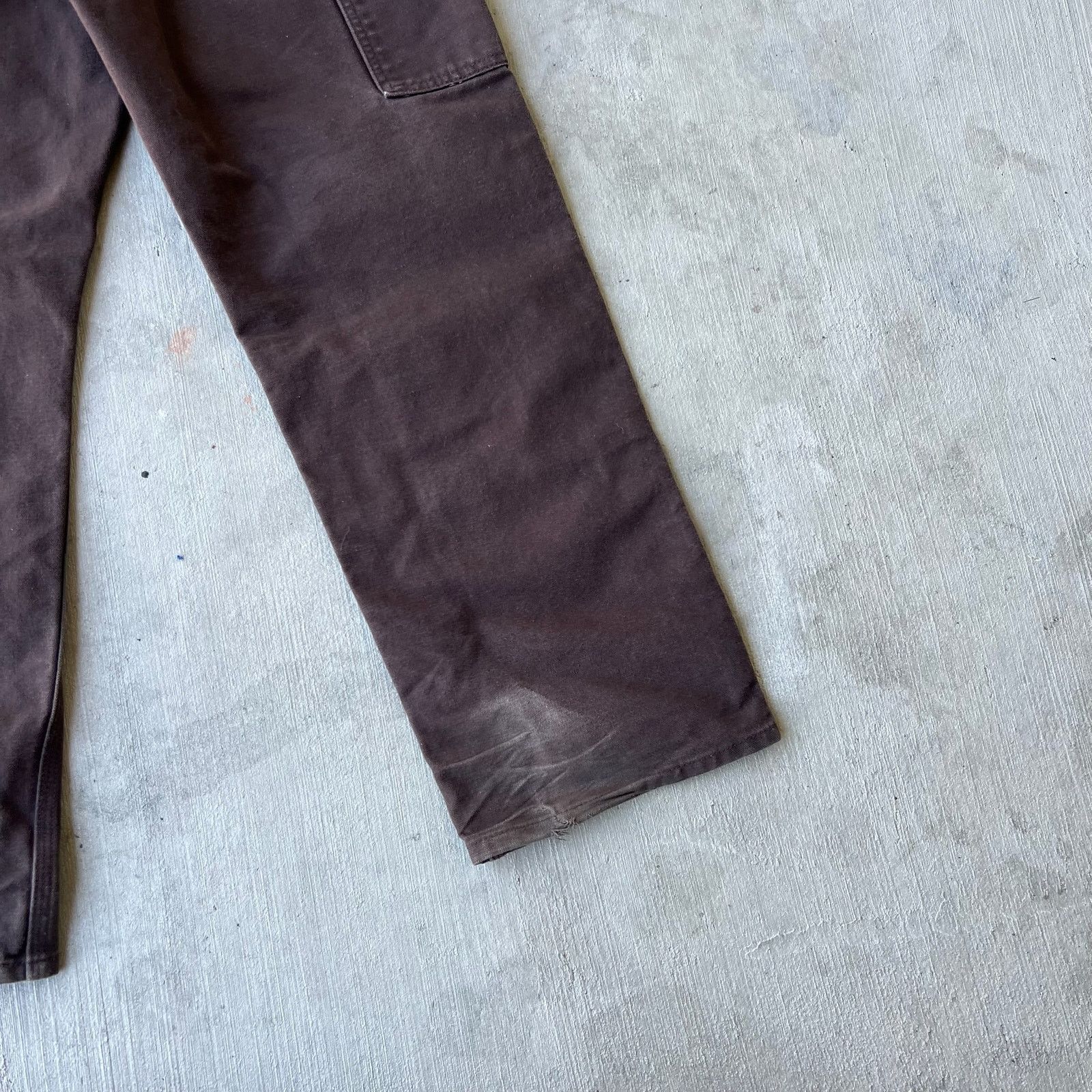 Carhartt × Vintage Carhartt brown double knee work wear carpenter pants Size US 30 / EU 46 - 6 Thumbnail