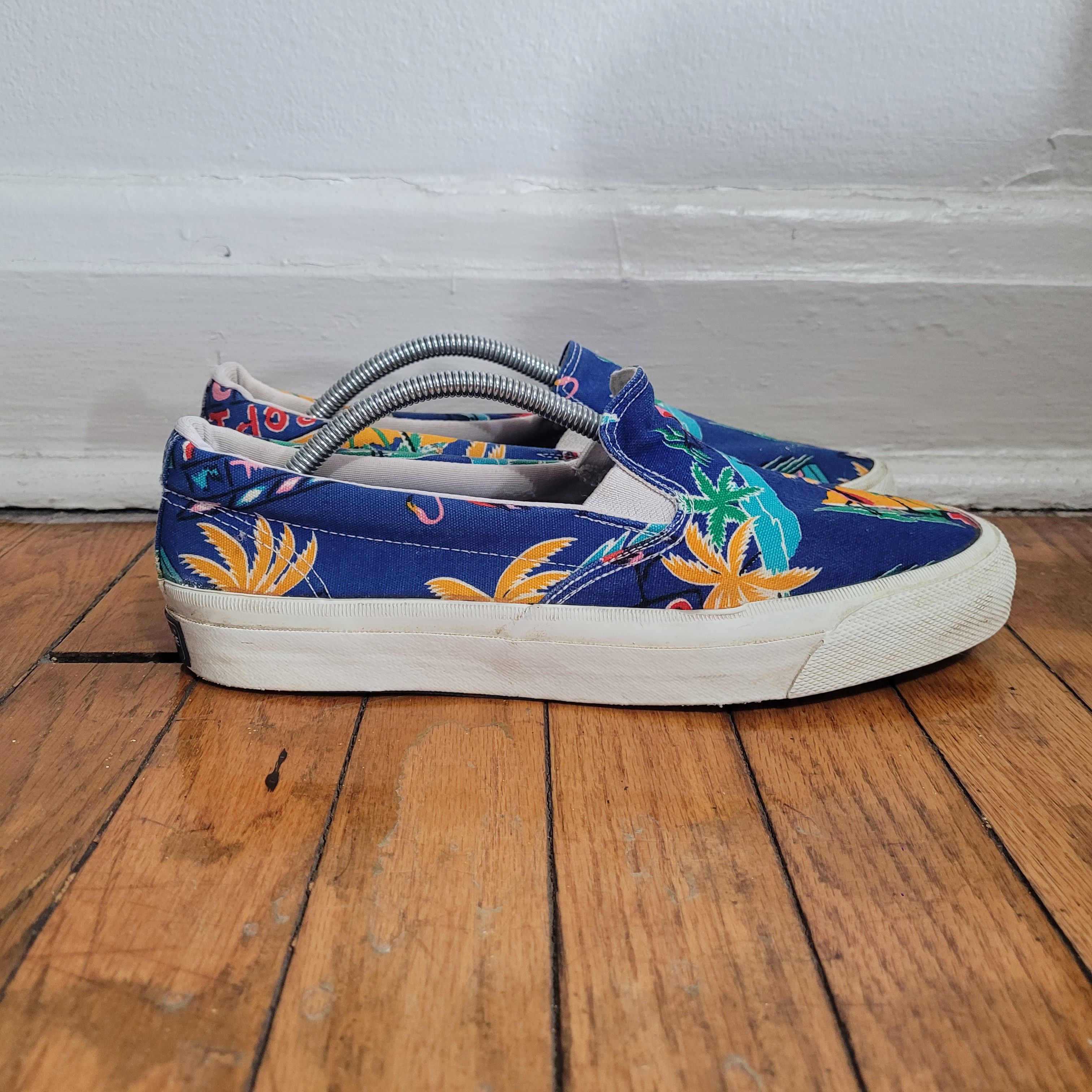 image of VTG 80/90S Converse 10Us Hawaiian Slipon Made In Korea, Men's