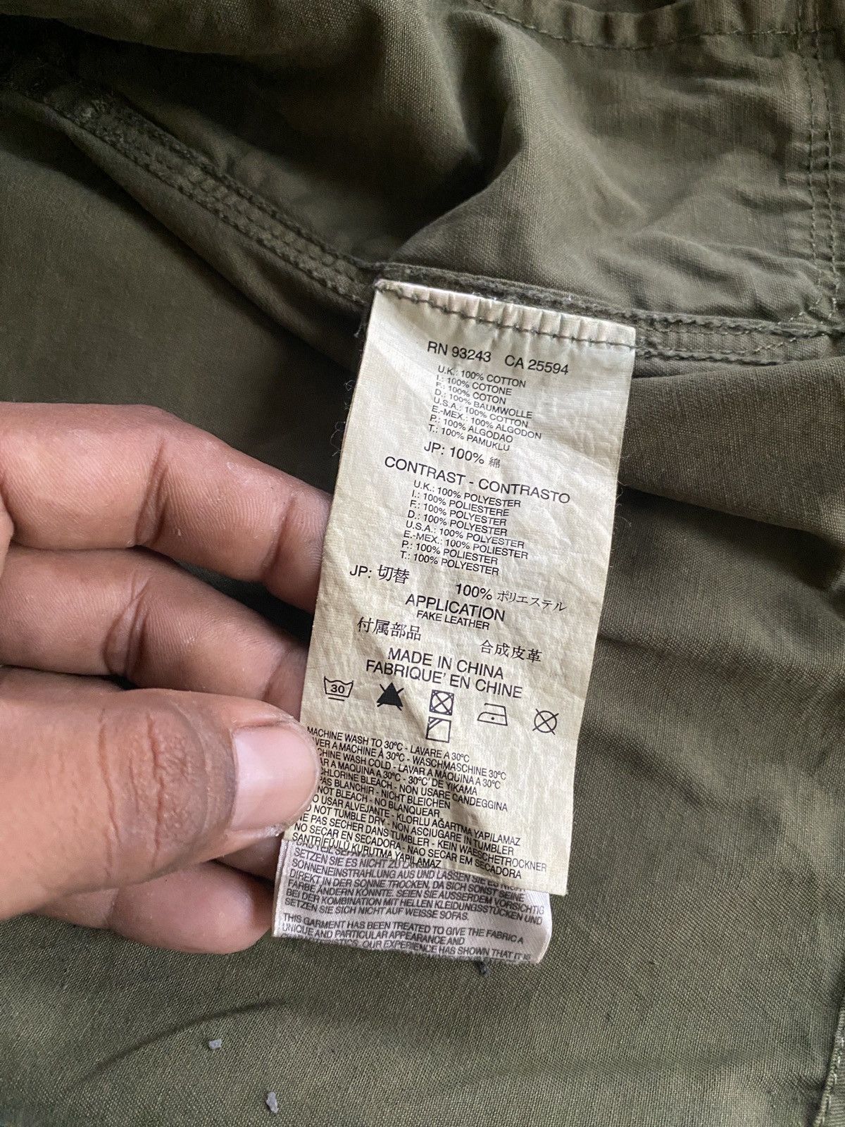 Diesel × Vintage Vintage diesel parka jacket Size US S / EU 44-46 / 1 - 4 Thumbnail
