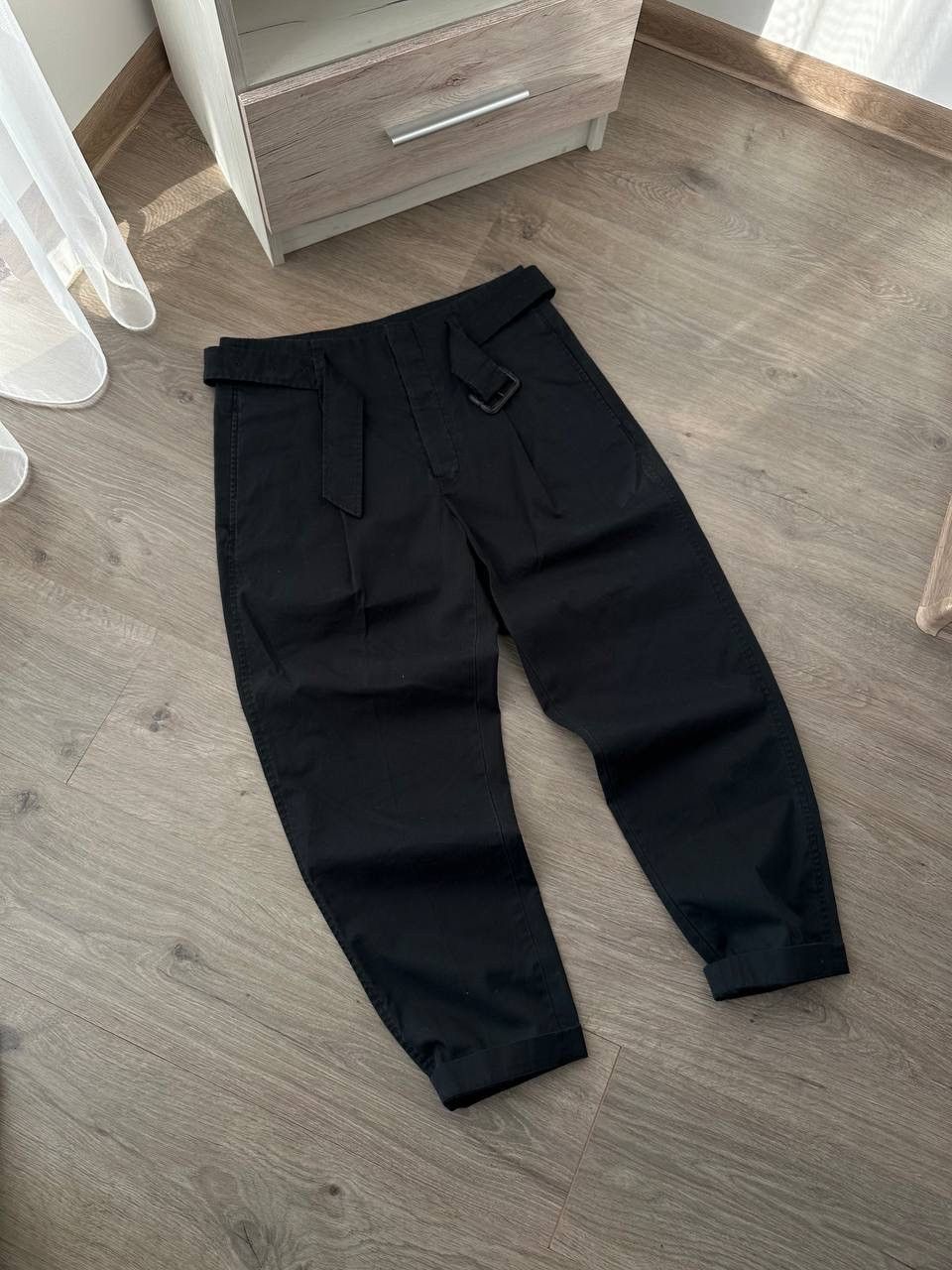 Polo Ralph Lauren × Vintage Vintage Polo Ralph Lauren Black Baggy PRL Pants Size 30" / US 8 / IT 44 - 6 Thumbnail