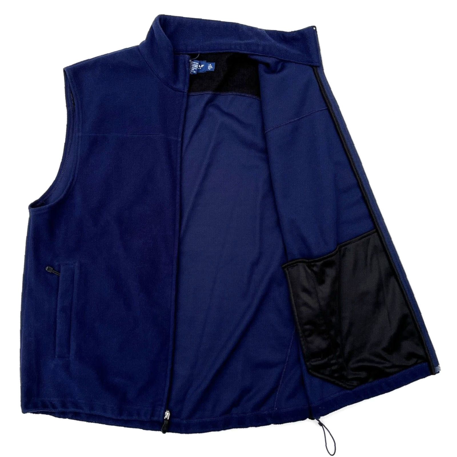 Polo Ralph Lauren Polo Golf Ralph Lauren Men’s Full Zip Fleece Vest Shirt Navy Blue L Size US L / EU 52-54 / 3 - 3 Thumbnail