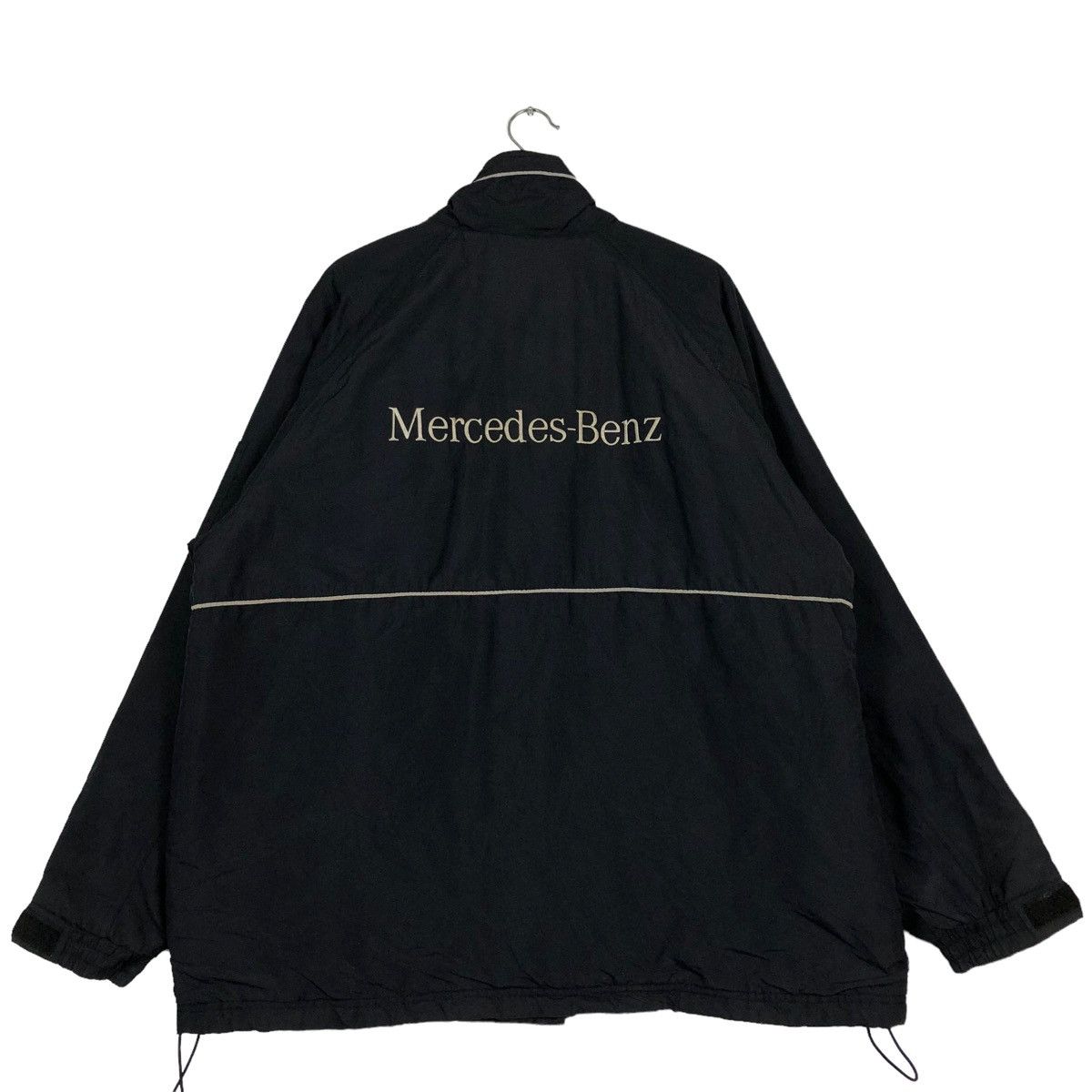 Japanese Brand 🔥VINTAGE LIGHT PUFFER BOMBER JACKET MERCEDES-BENZ BIG LOGO Size US L / EU 52-54 / 3 - 8 Thumbnail