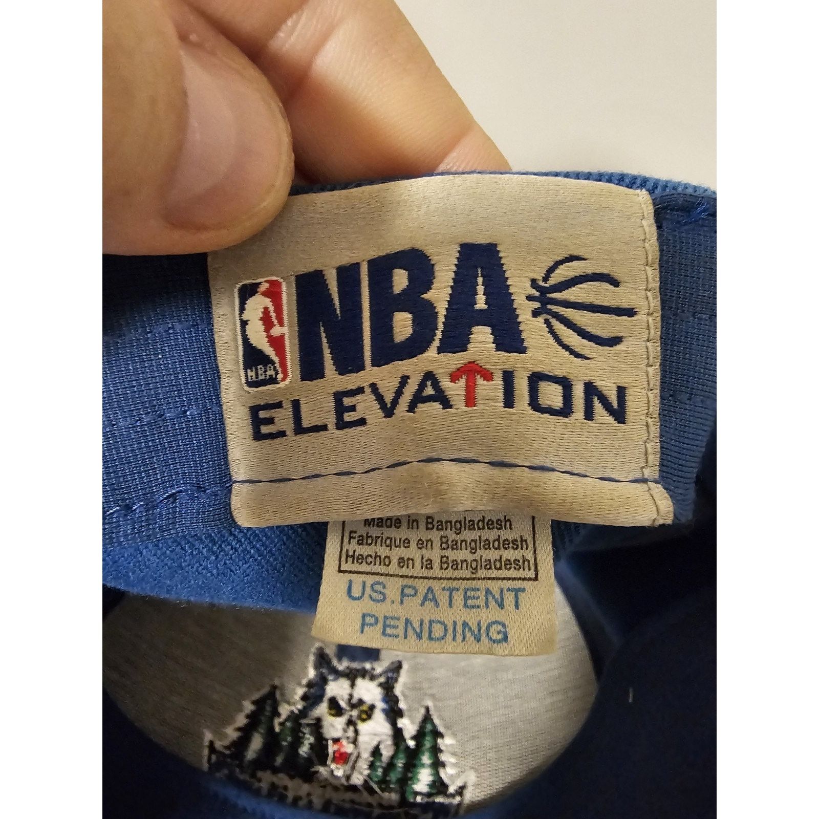 Other Minnesota Timberwolves Hat/Cap - Blue w/Trees -NBA Elevation Size ONE SIZE - 6 Thumbnail