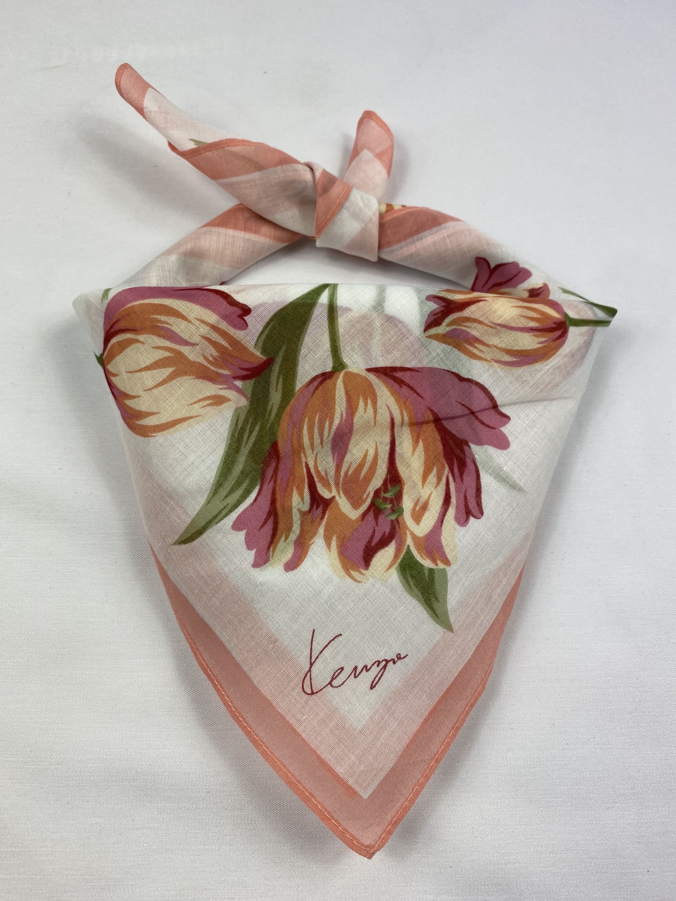 Kenzo × Vintage Kenzo Handkerchiefs / Bandana / Neckerchief Size ONE SIZE - 2 Thumbnail