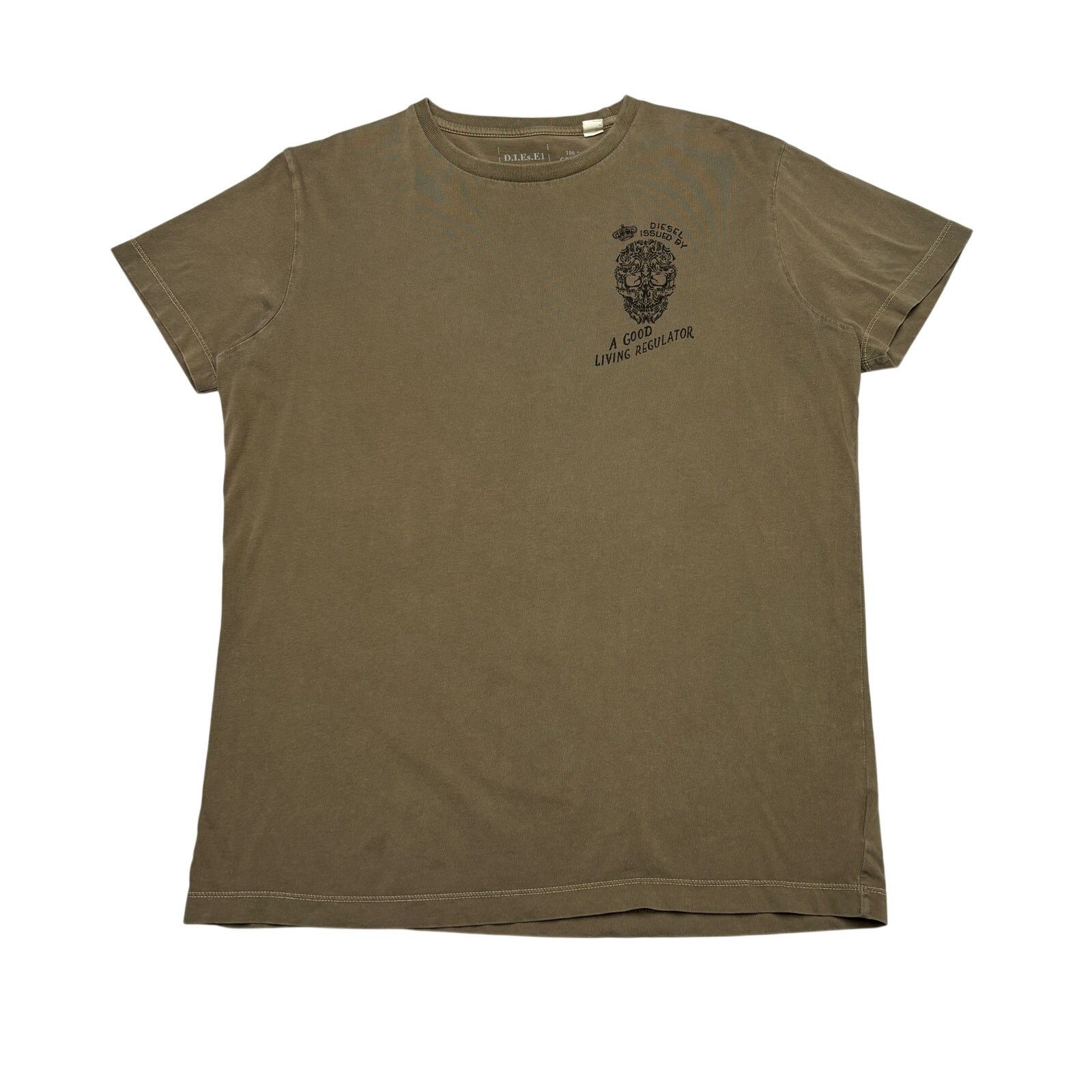 Diesel Diesel Industry Skull A Good Living Regulator Shirt XL Y2K Size US XL / EU 56 / 4 - 1 Thumbnail