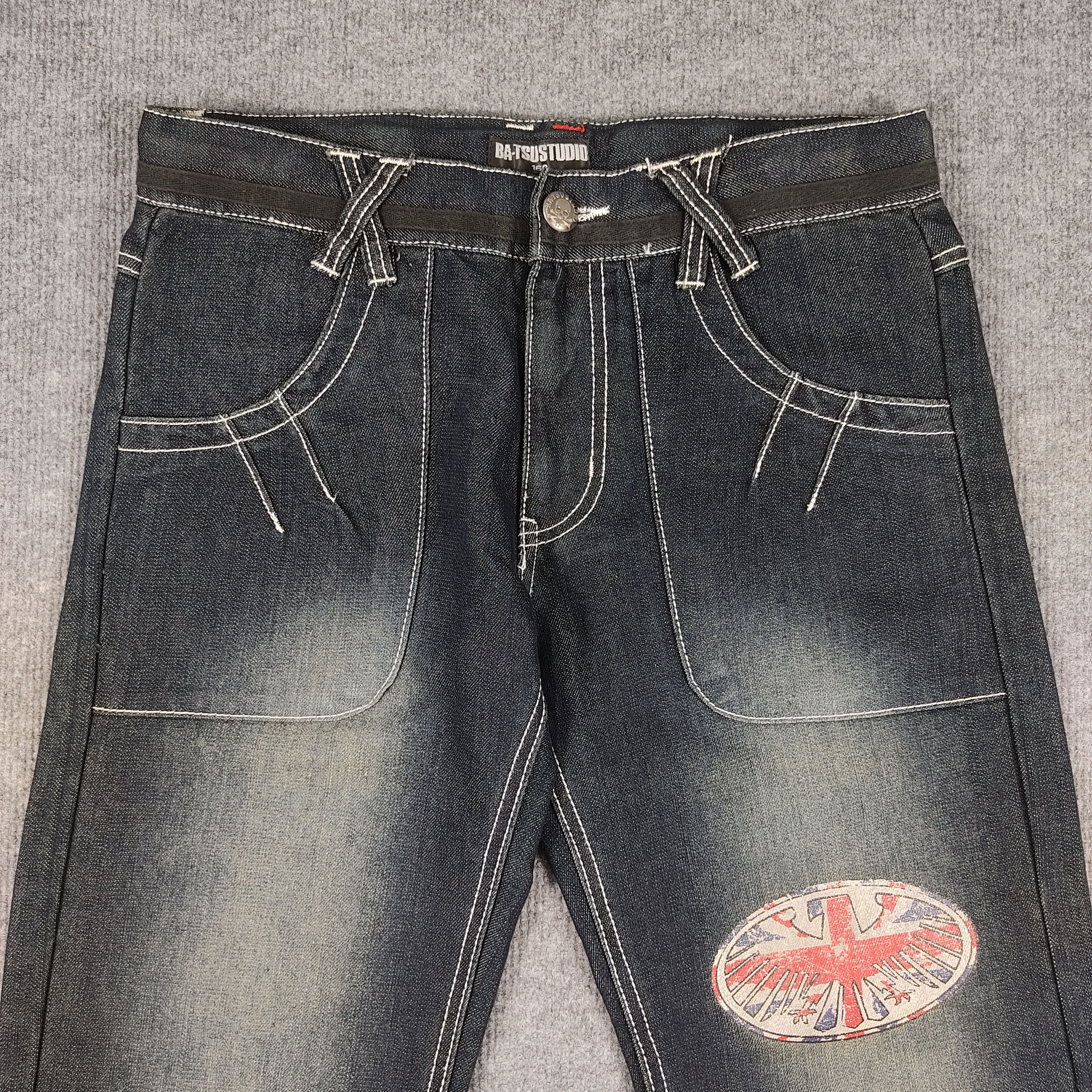 Japanese Brand × Vintage Vintage Ba-Tsustudio Jeans L628 Size US 31 - 2 Thumbnail