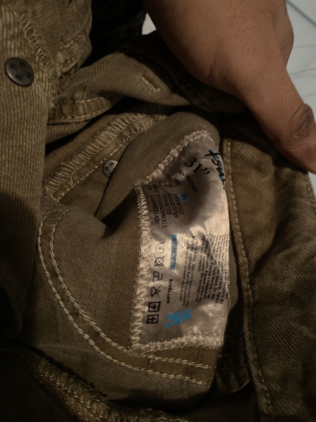 Ksubi Ksubi Khaki Jeans Size US 30 / EU 46 - 4 Thumbnail