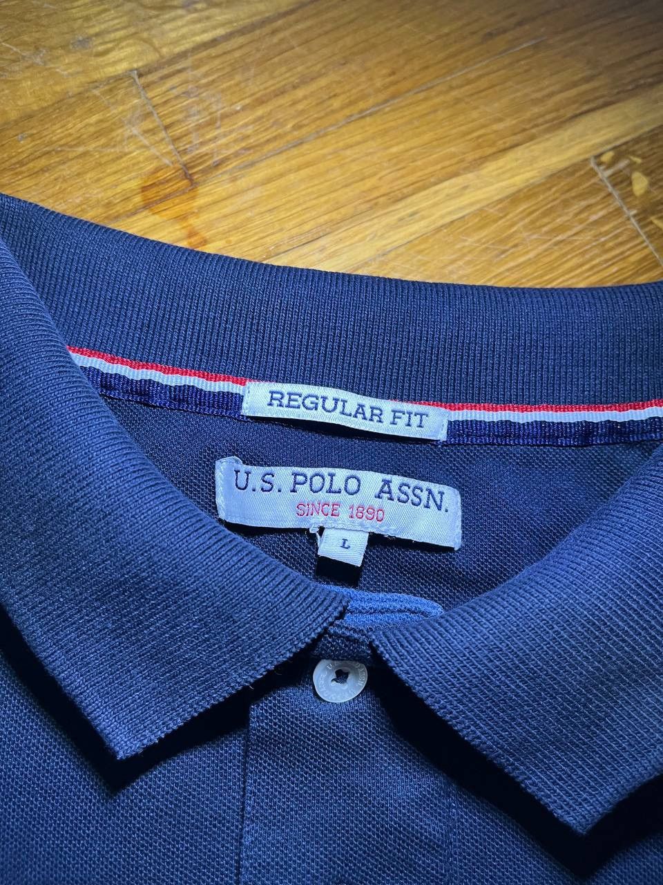 U.S. Polo Assn. U.S. Polo Assn. basic logo navy polo tee Size US L / EU 52-54 / 3 - 5 Thumbnail