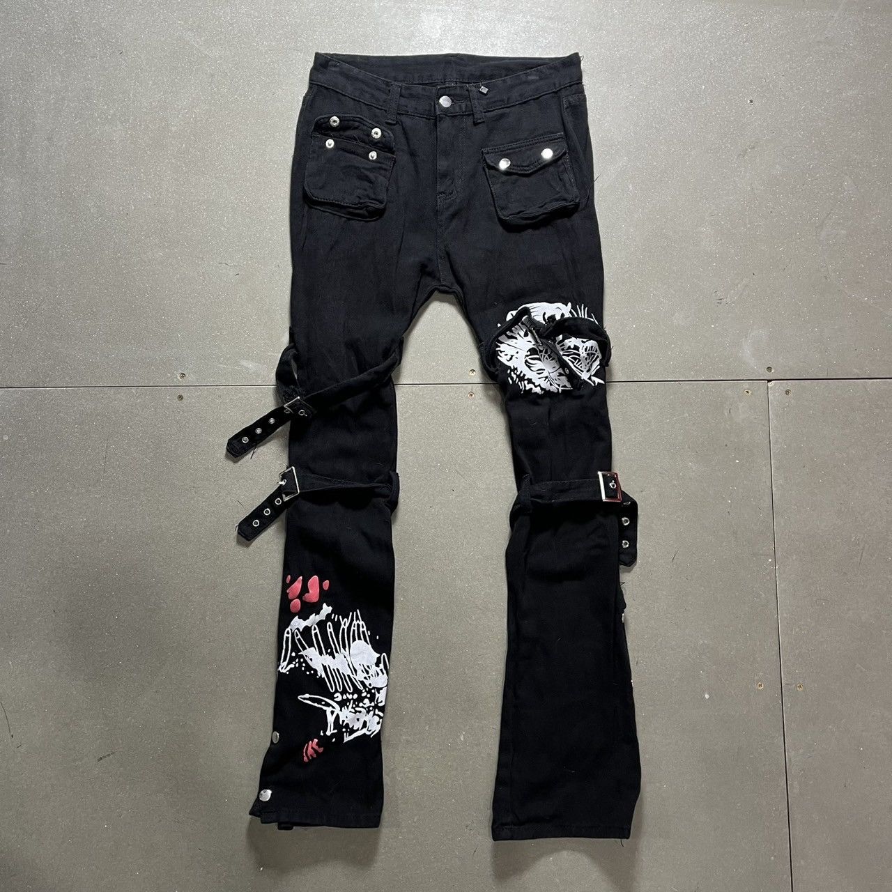 Japanese Brand × Le Grande Bleu (L.G.B.) SLP Jeans Japanese Brand Bondage Jeans Size 31" - 1 Thumbnail
