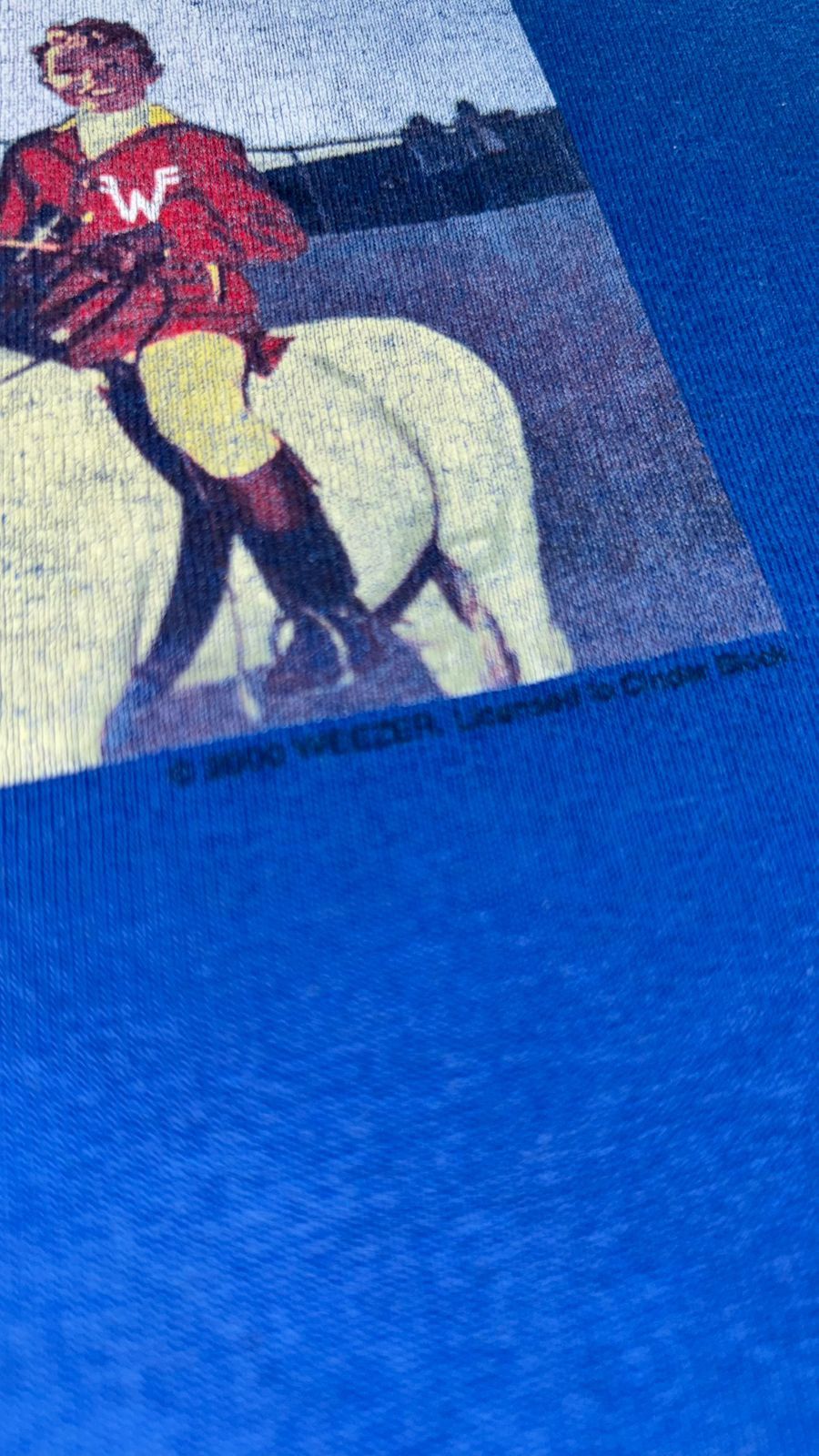 Band Tees Vintage Weezer 2000 Half Pipe Horse Shirt Size US L / EU 52-54 / 3 - 6 Thumbnail