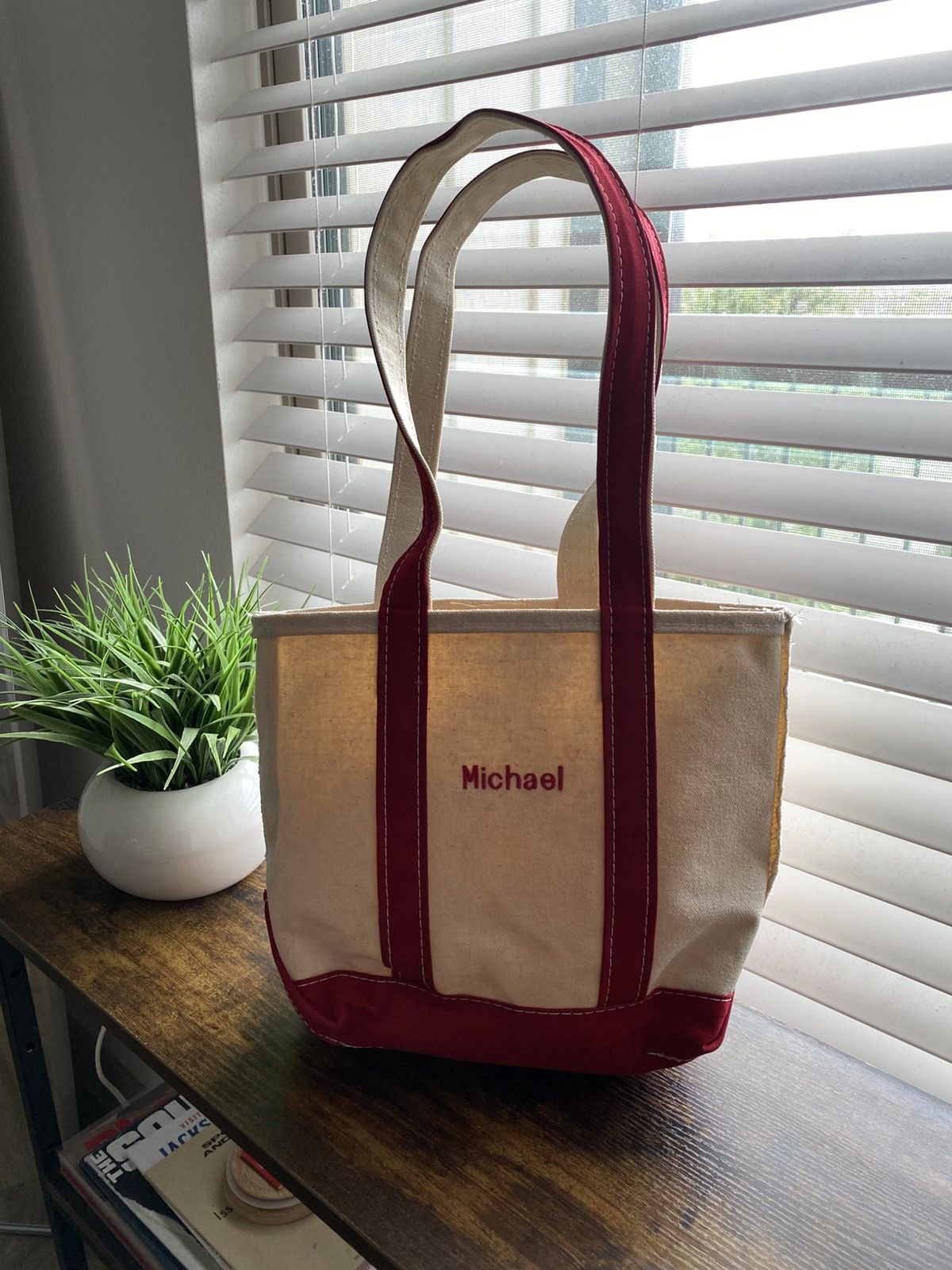 L.L. Bean Vintage 90s LL Bean Tote Bag Size ONE SIZE - 2 Thumbnail