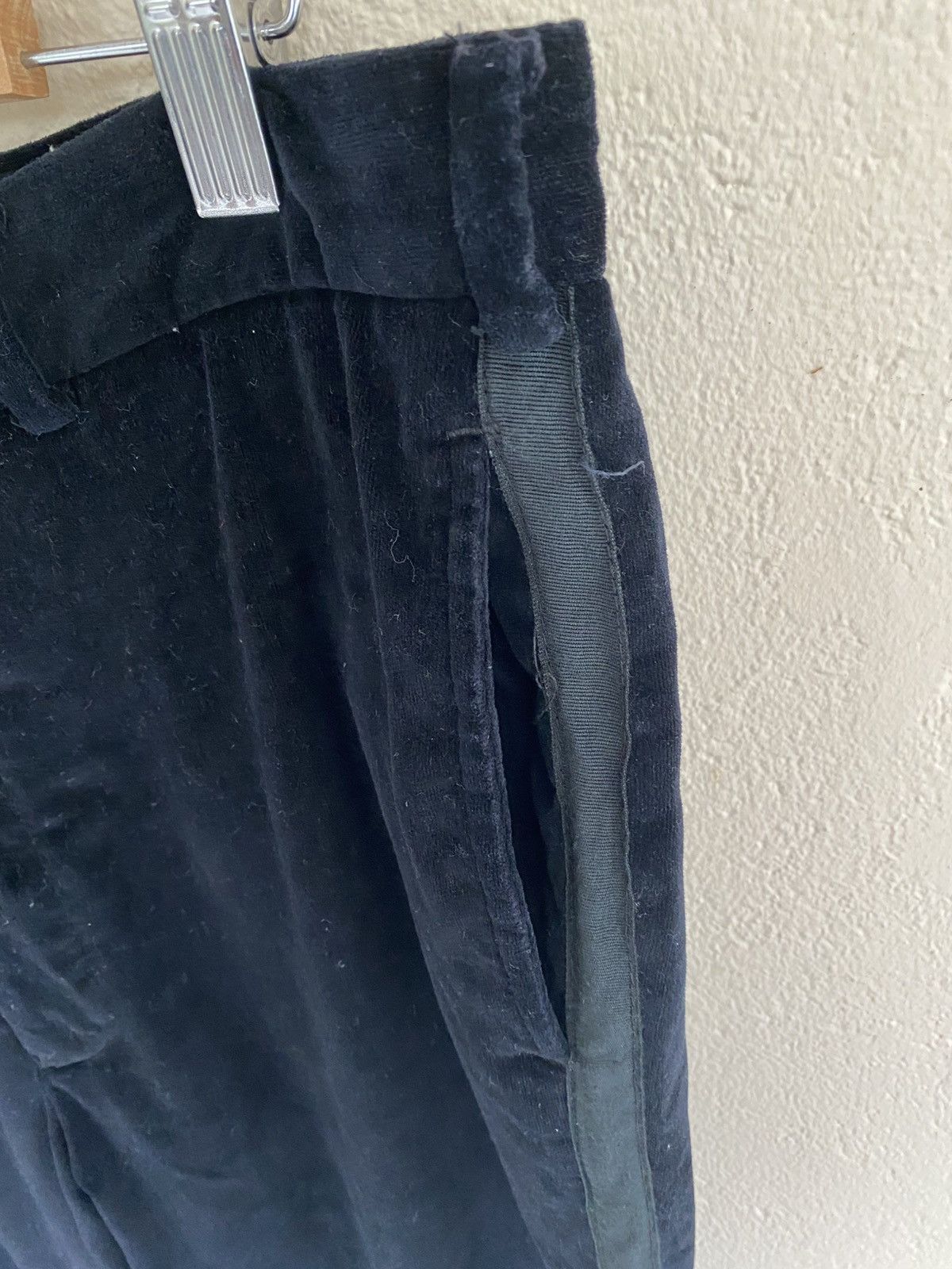 Yves Saint Laurent YSL Velvet Sidetape Pant Size US 31 - 6 Thumbnail