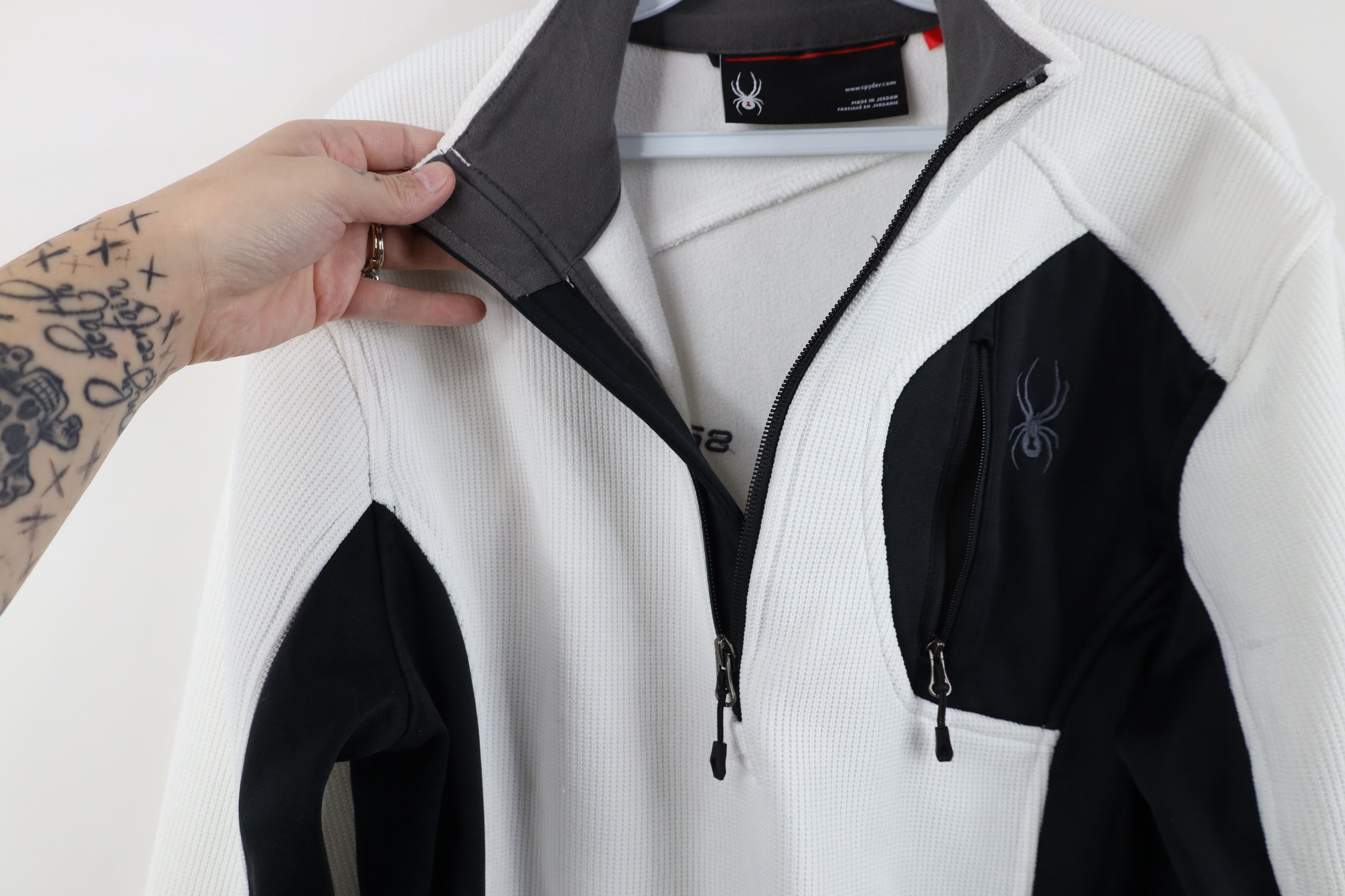 Spyder Spyder Half Zip Lightweight Stryke Pullover Jacket White Size US M / EU 48-50 / 2 - 9 Thumbnail