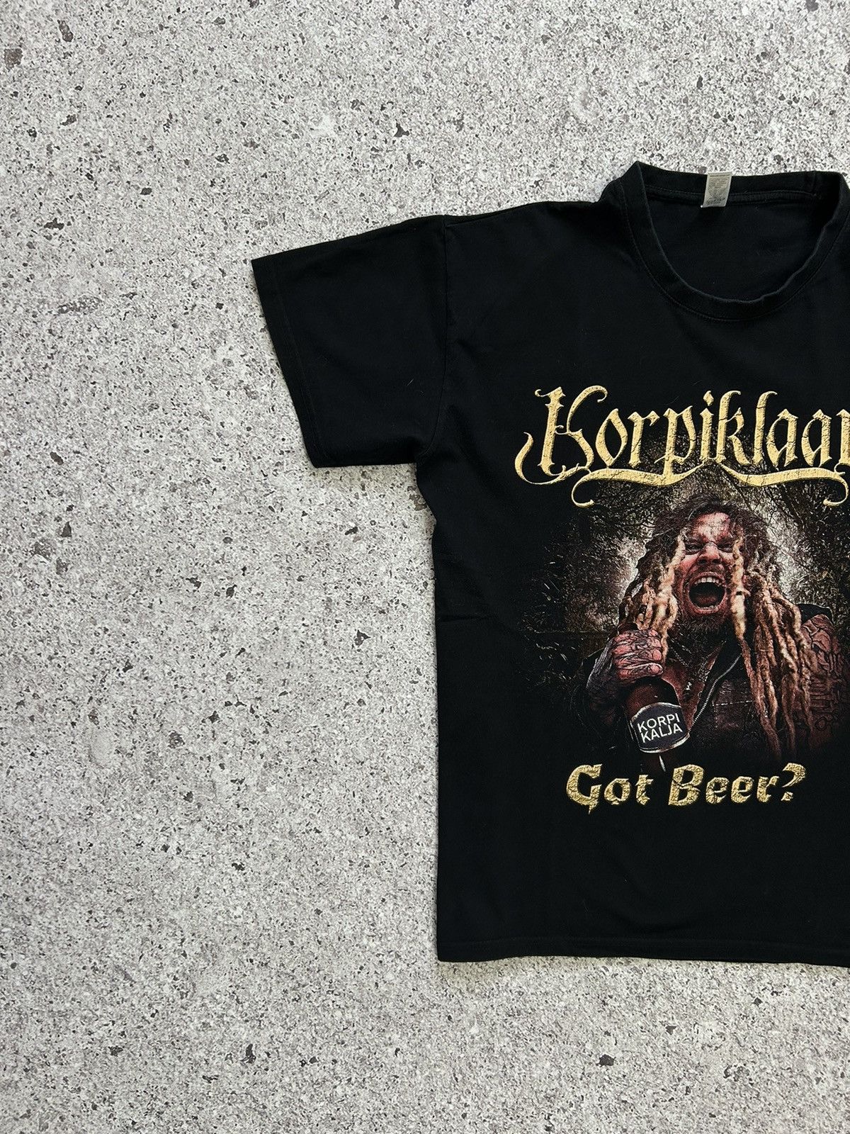 Band Tees Korpiklaani Gimme Some Alcohol And Rock And Roll Tee Size US XL / EU 56 / 4 - 4 Thumbnail
