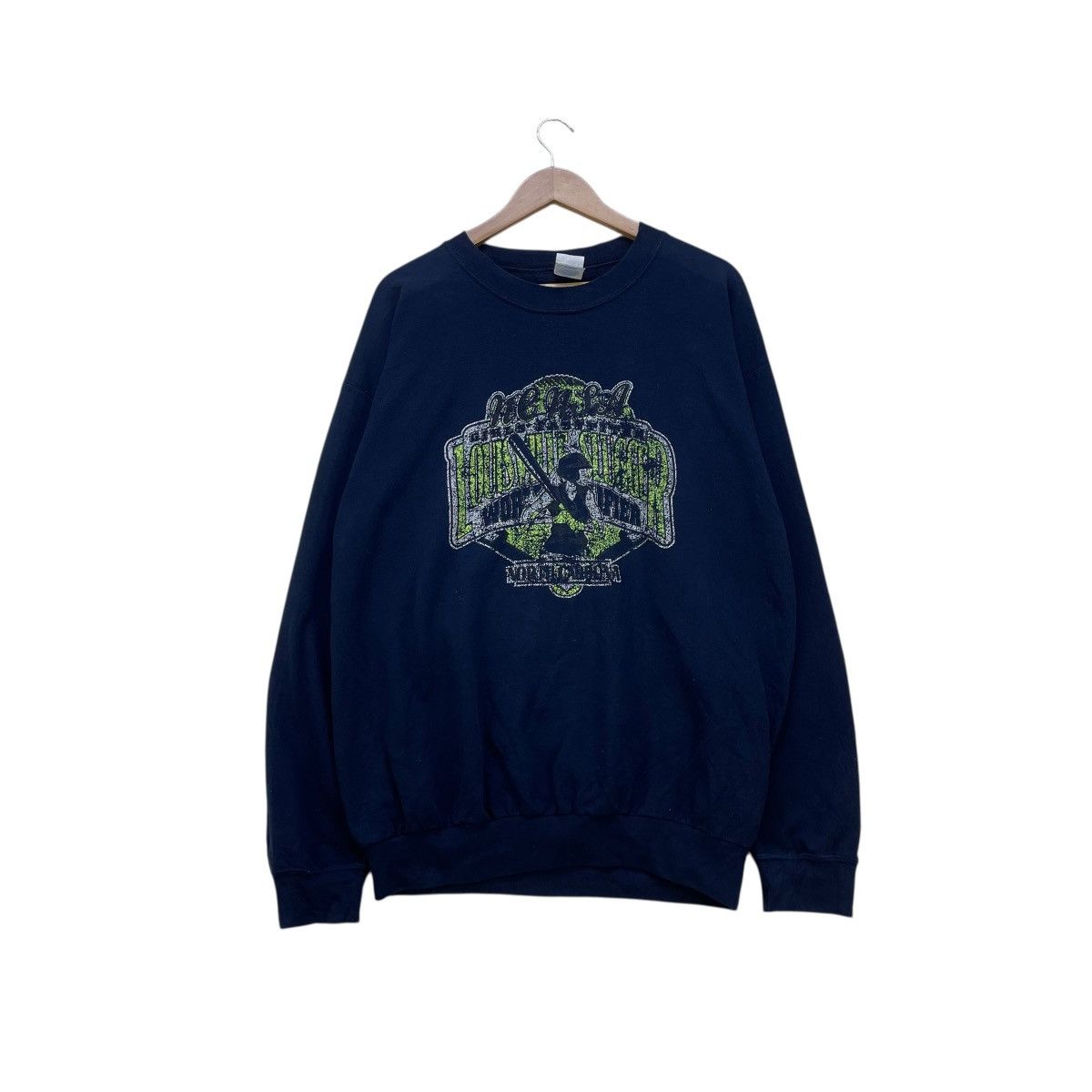 Gildan 💥Vintage Gildan Baseball Logo Sweatshirt Size US M / EU 48-50 / 2 - 1 Thumbnail