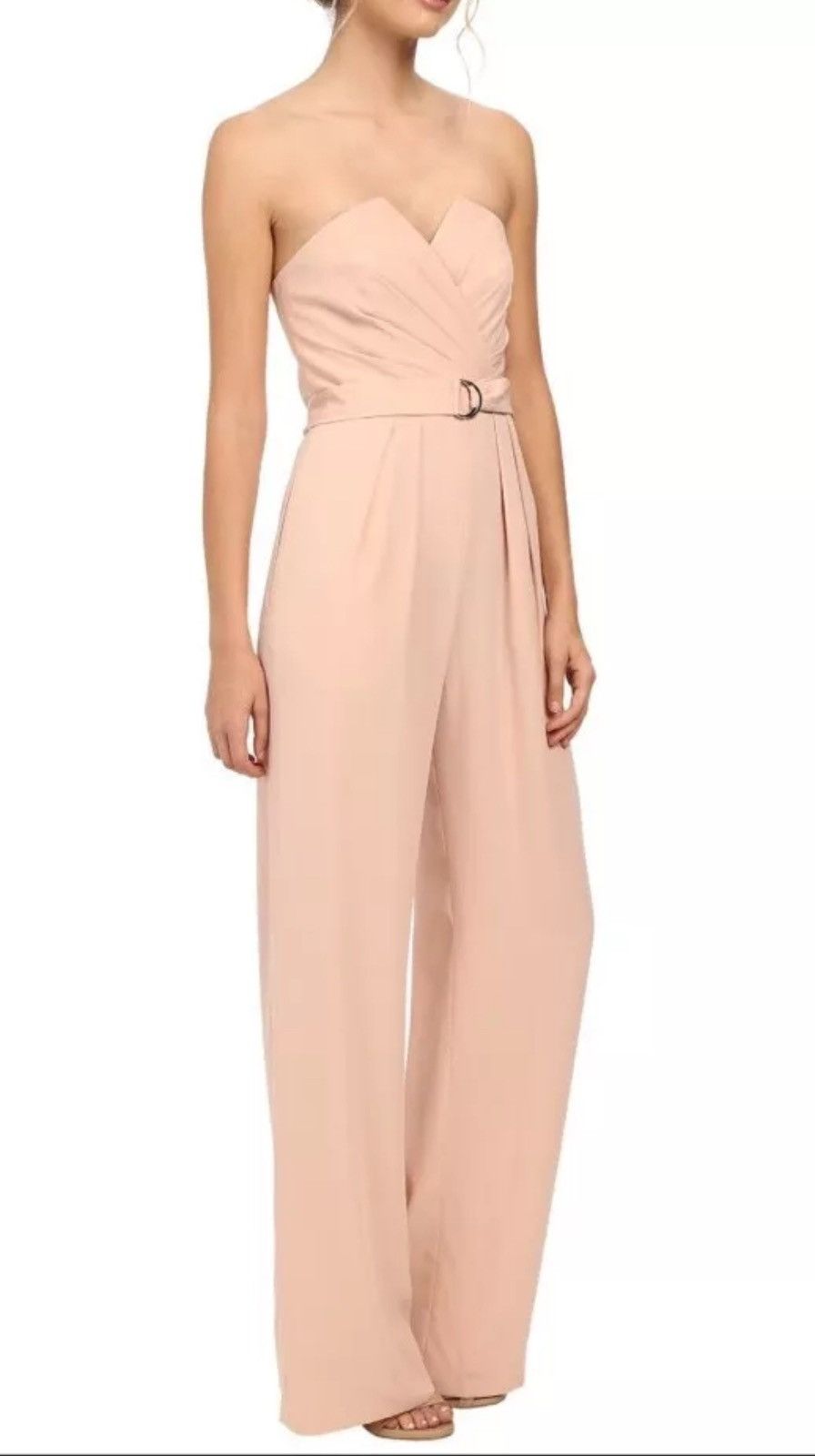 Designer × Jil Stuart Jill Stuart Strapless pleated jumpsuit size 6 Size 28" / US 6 / IT 42 - 1 Thumbnail